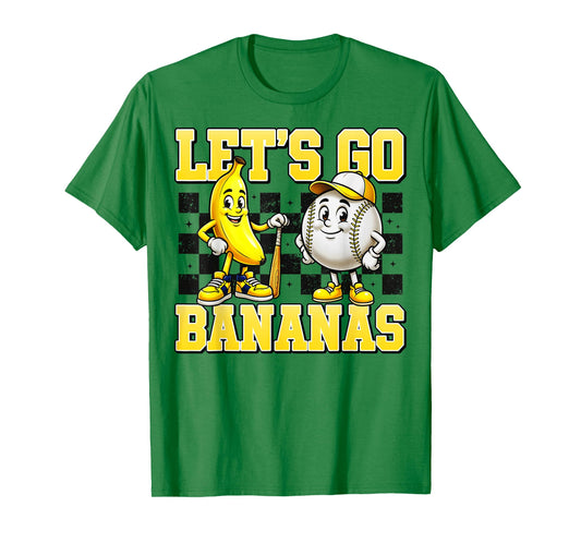 Lets Go Banana for Men Women Youth Kids Toddler Boys Girls T-Shirt