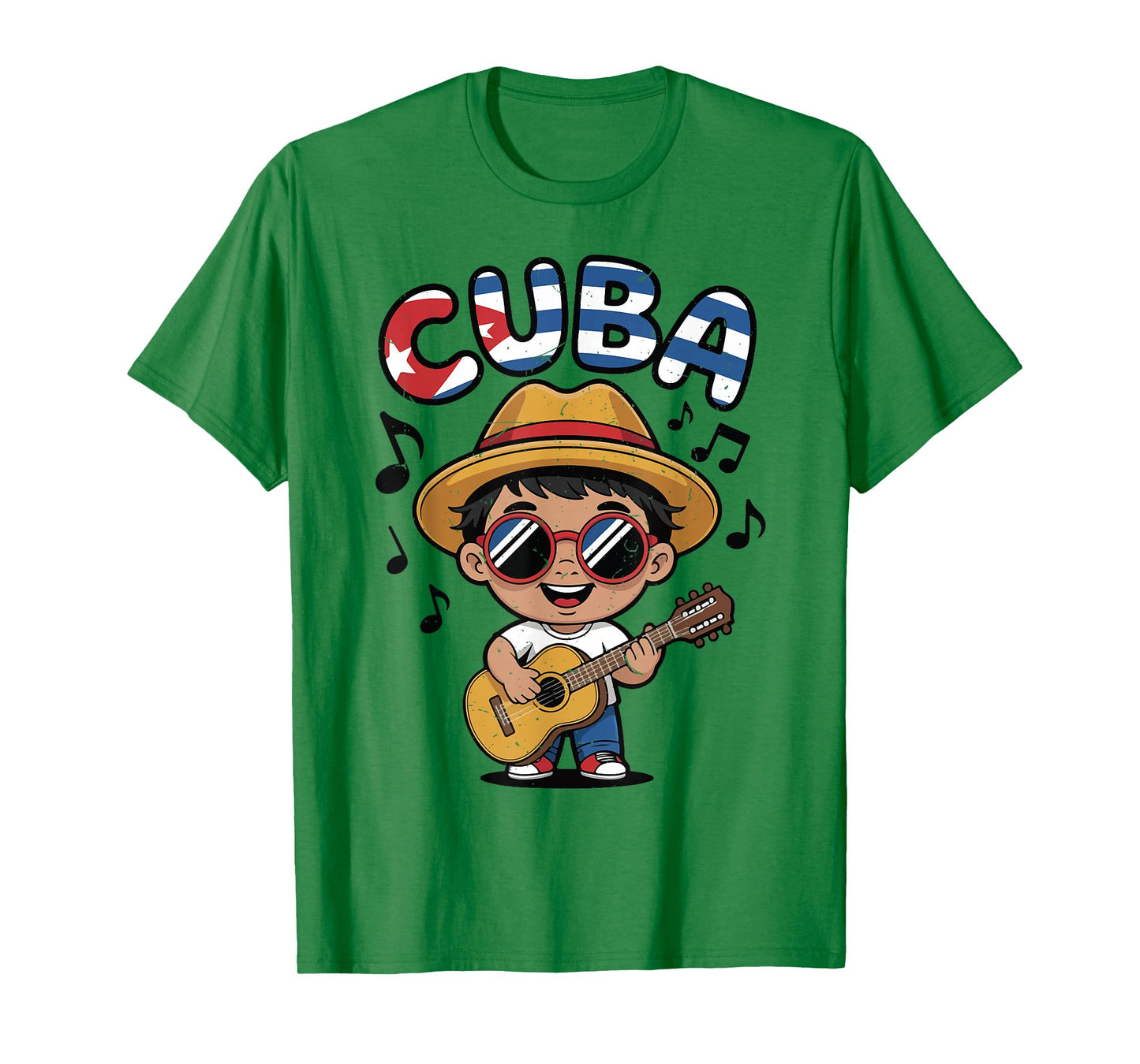 Cuba Boy Hispanic Heritage Month Cuban Flag Boy Toddler T-Shirt