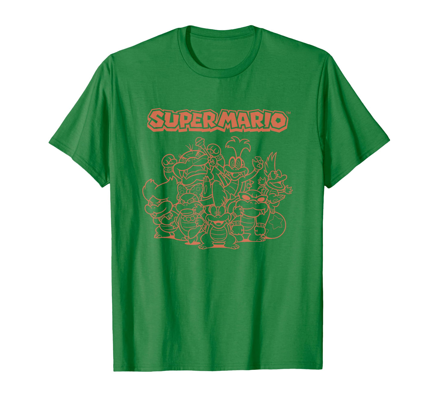 Super Mario Bros Big Koopa Group Shot T-Shirt