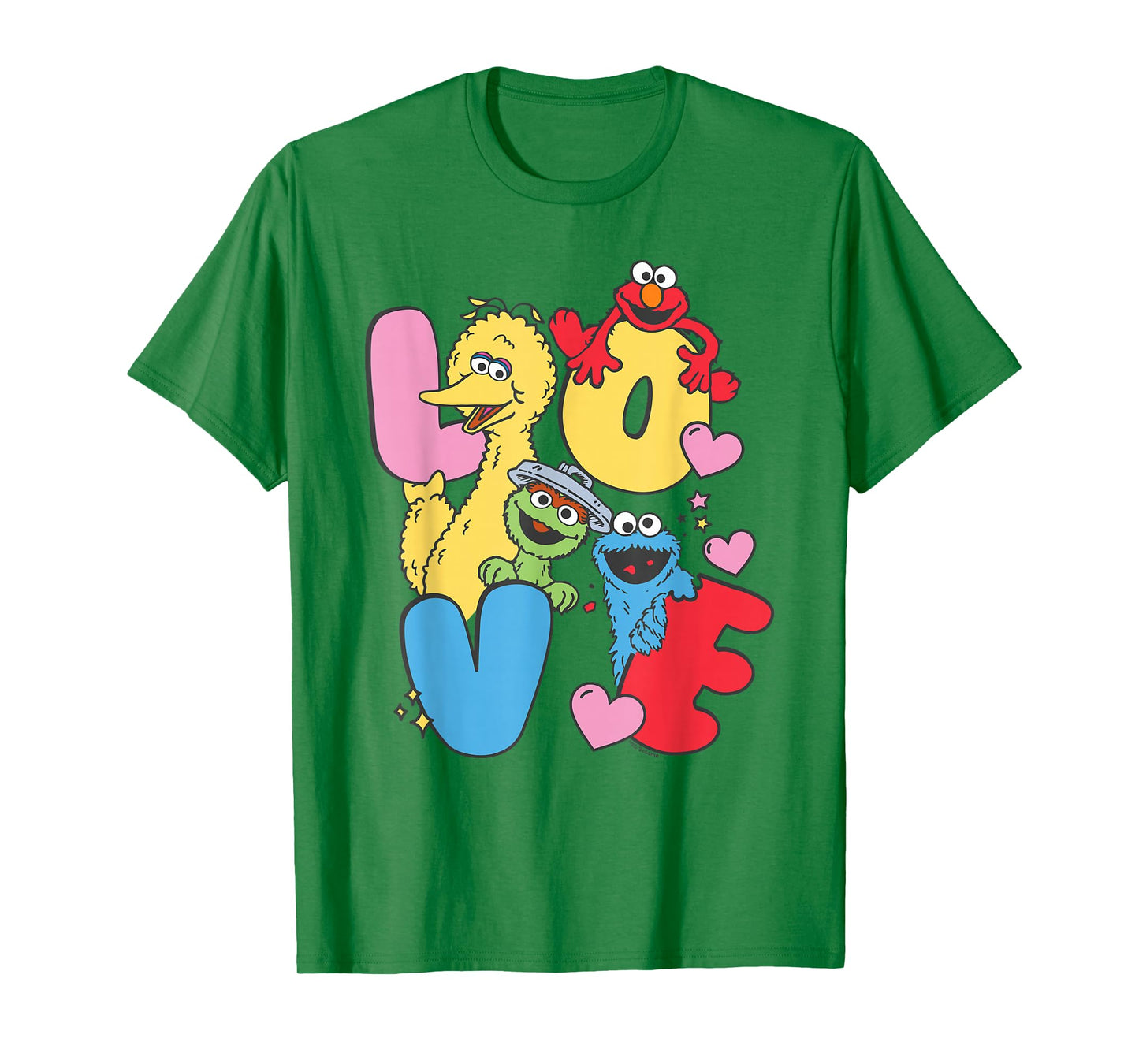 Sesame Street Character Love Valentine T-Shirt