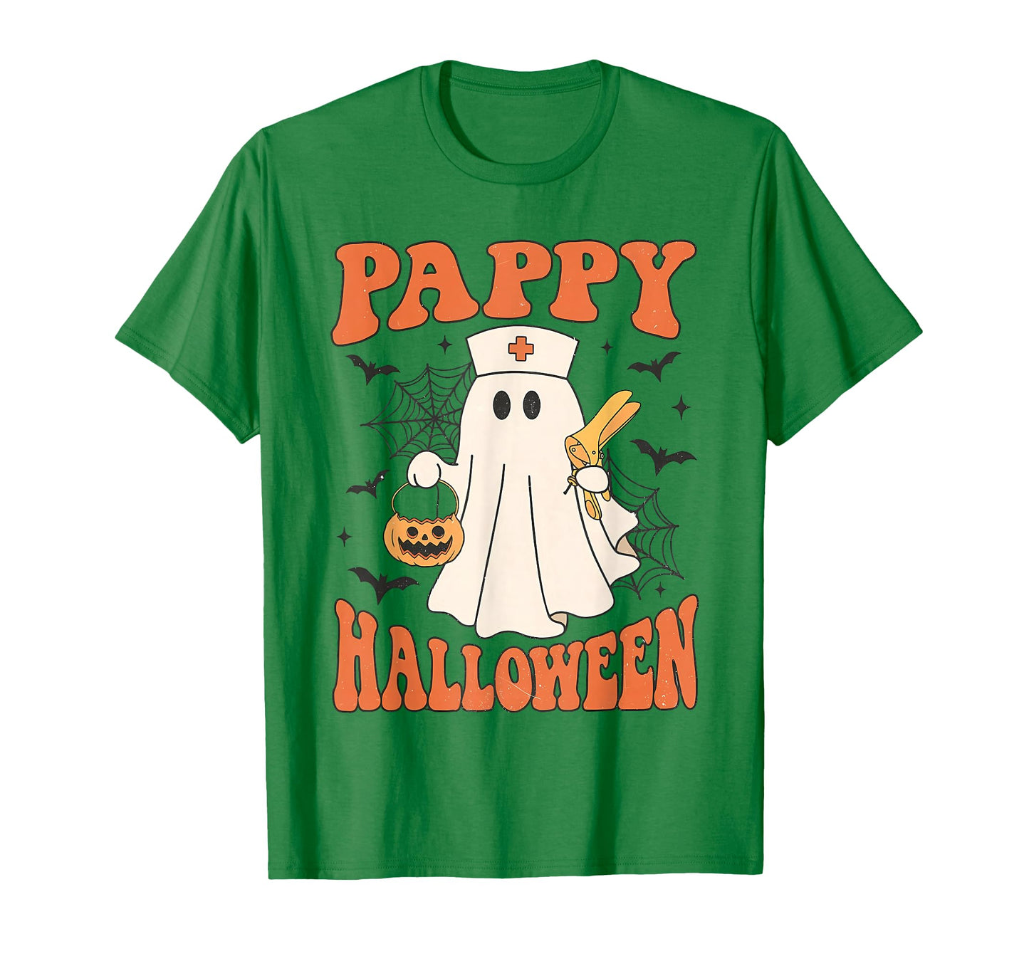Pappy Halloween Ghost with Speculum OB Nursing Department T-Shirt