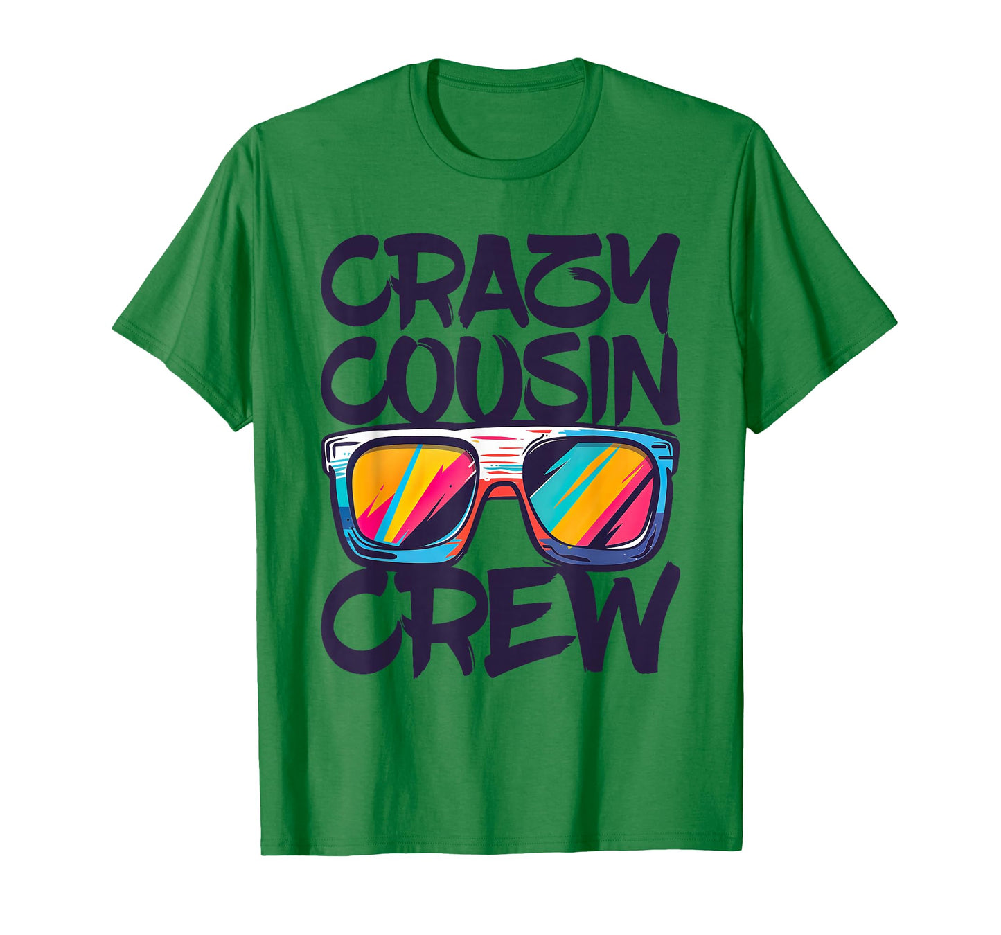 Crazy Cousin Crew Shirt Adults Kids Boy Girl Matching T-Shirt