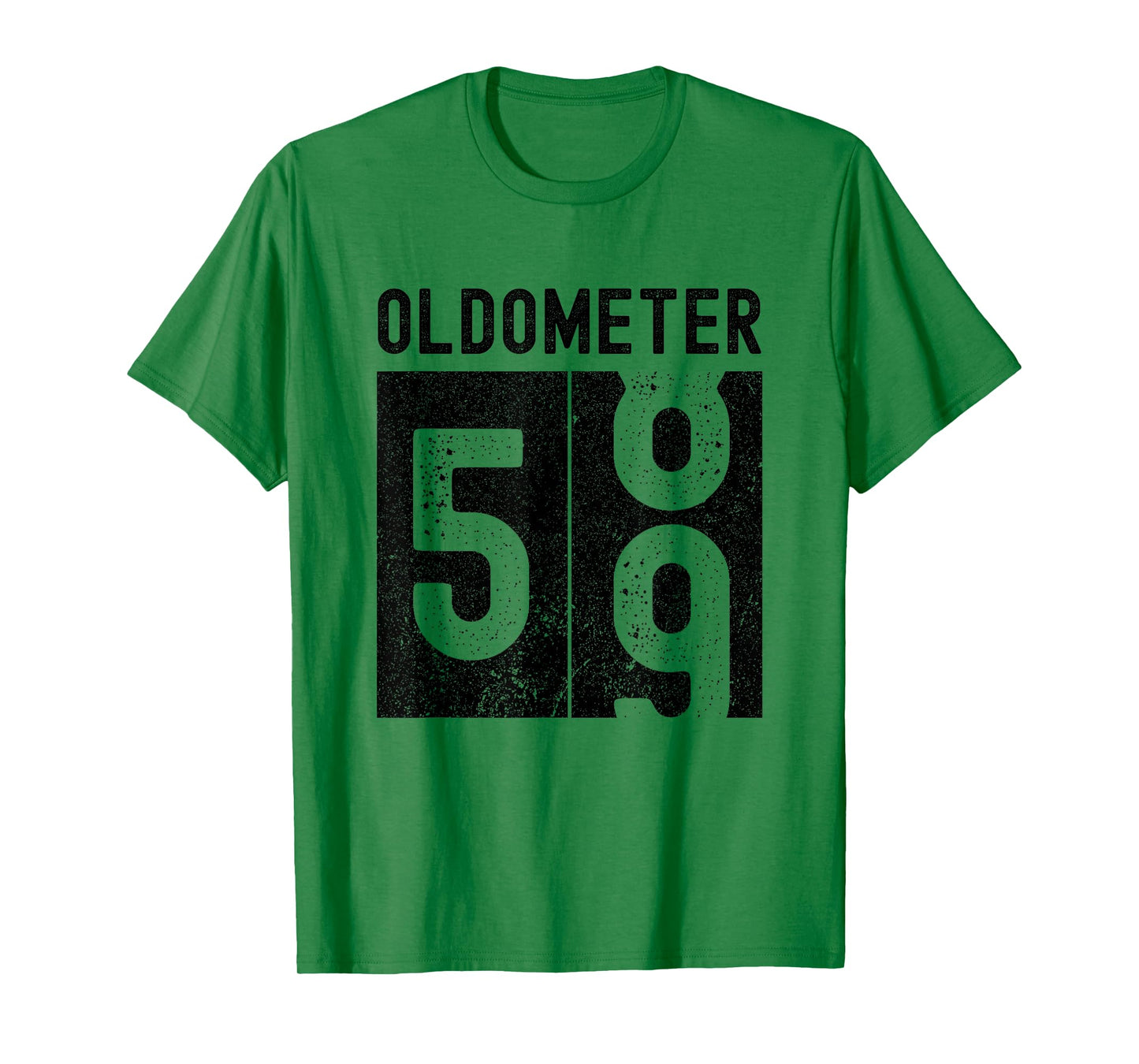 Oldometer 59th Birthday Funny Retro Turning 59 Years Old Men T-Shirt