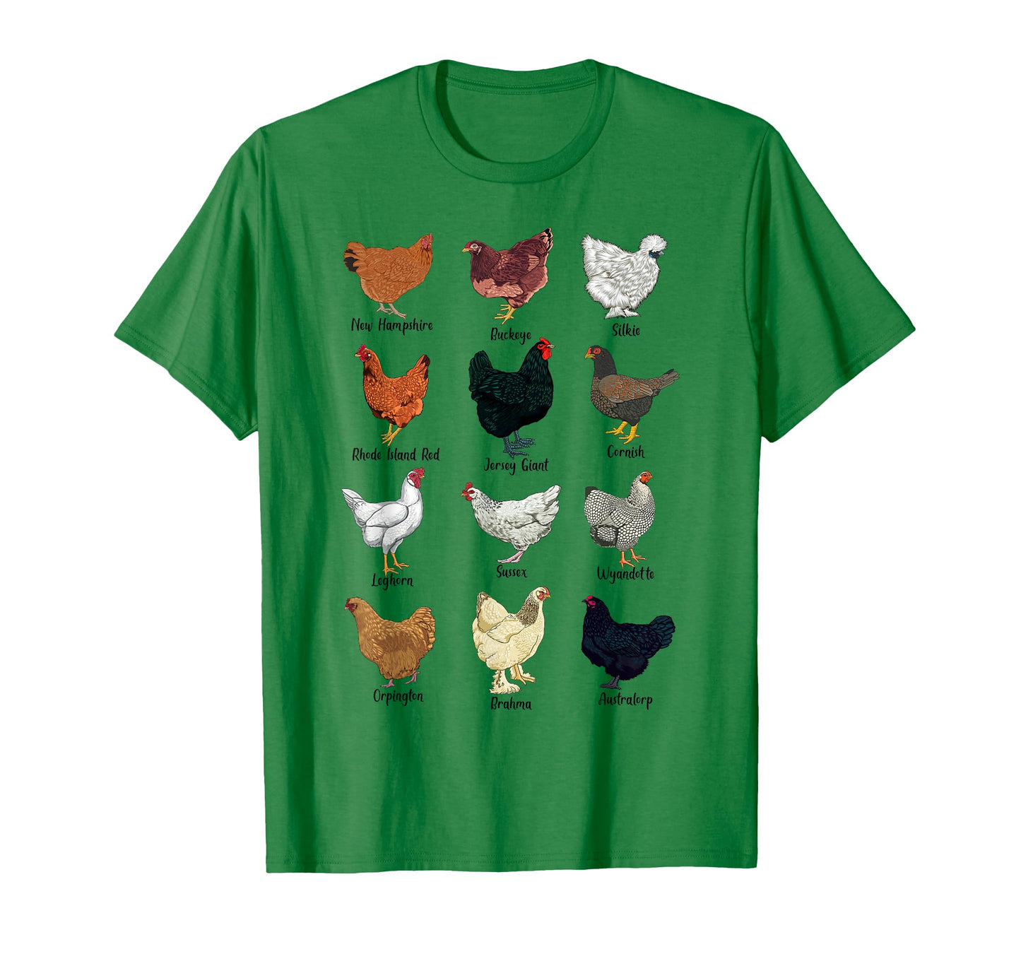 Various Chickens - Chicken Breeds T-Shirt