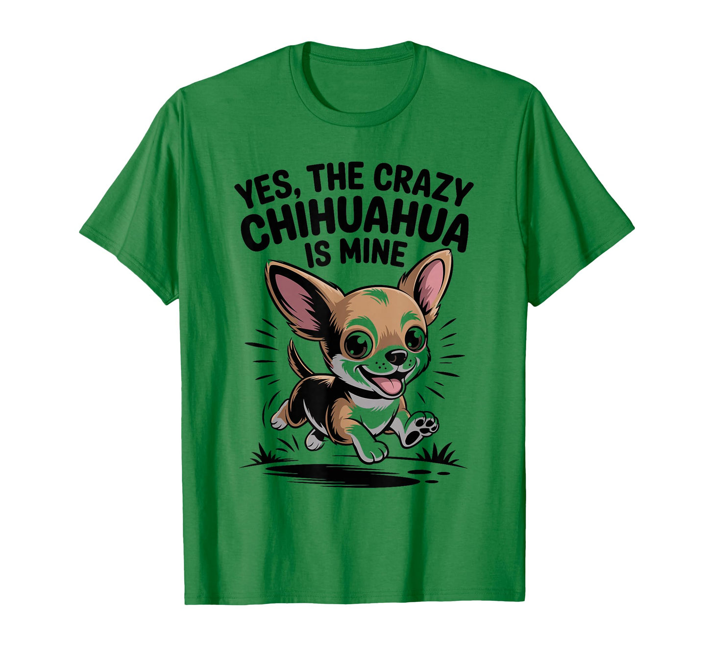 Cute Pet Owner Small Dog Breed Lover Cartoon Funny Chihuahua T-Shirt
