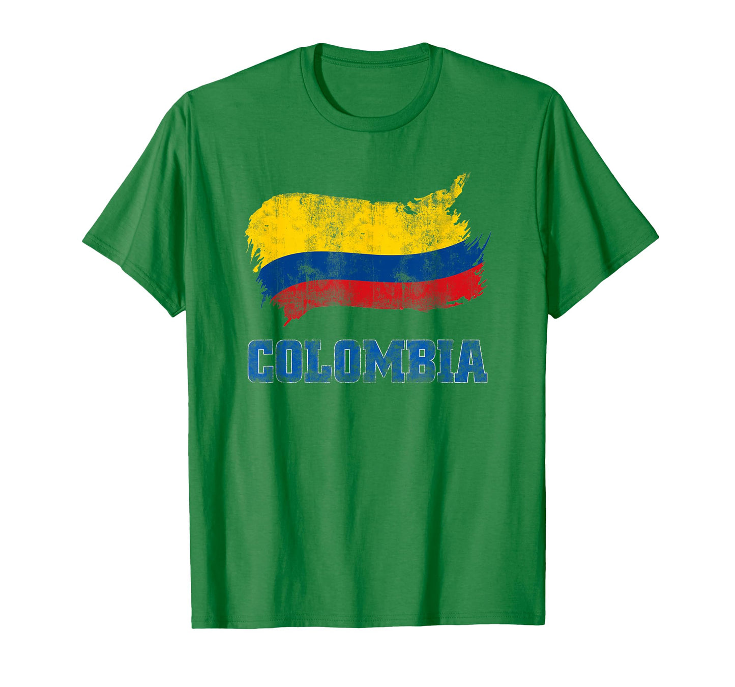 Colombia Flag Design Columbian Men Women Clothing Outfit T-Shirt