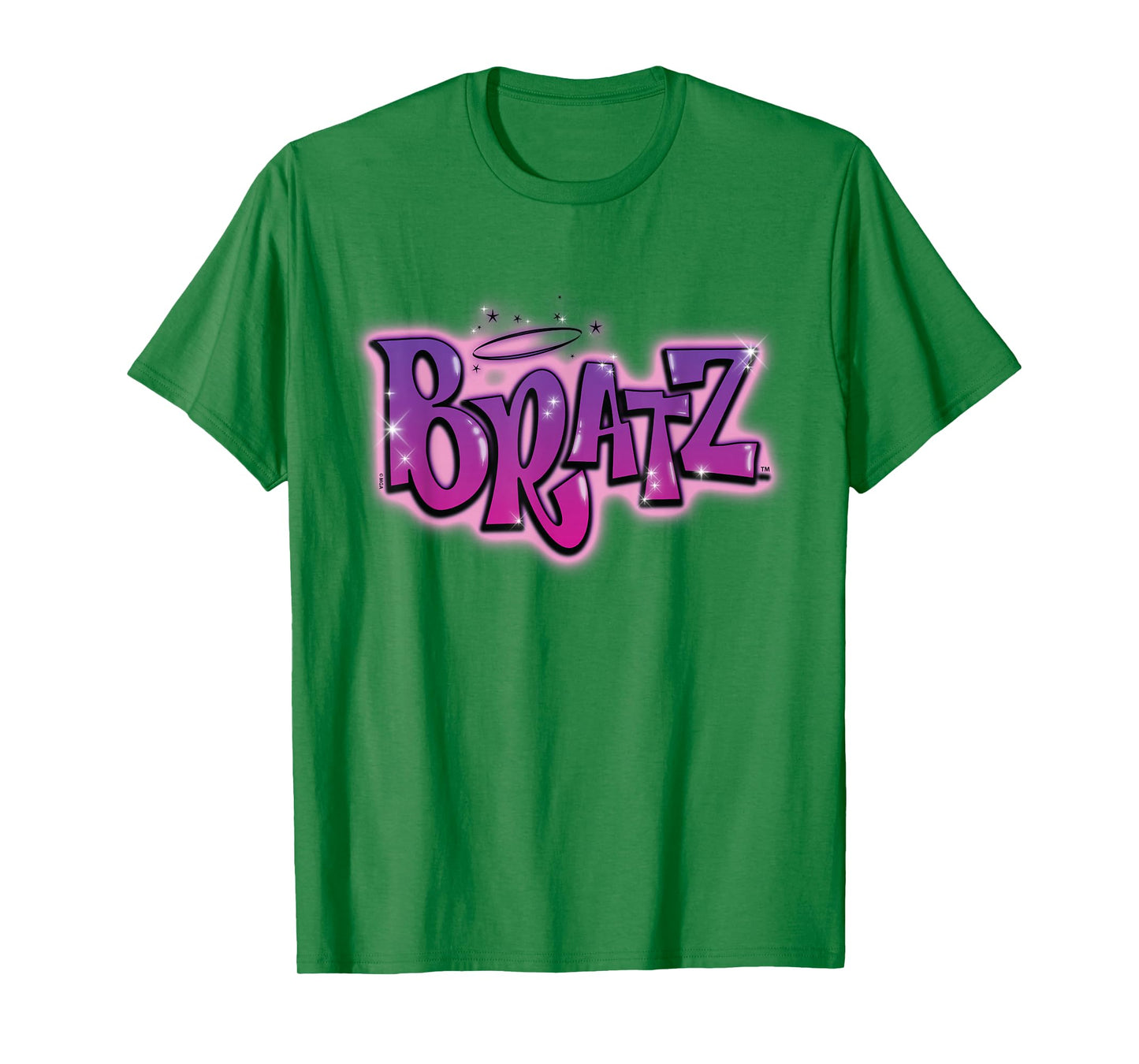 Bratz - Airbrush Pink and Purple Logo T-Shirt