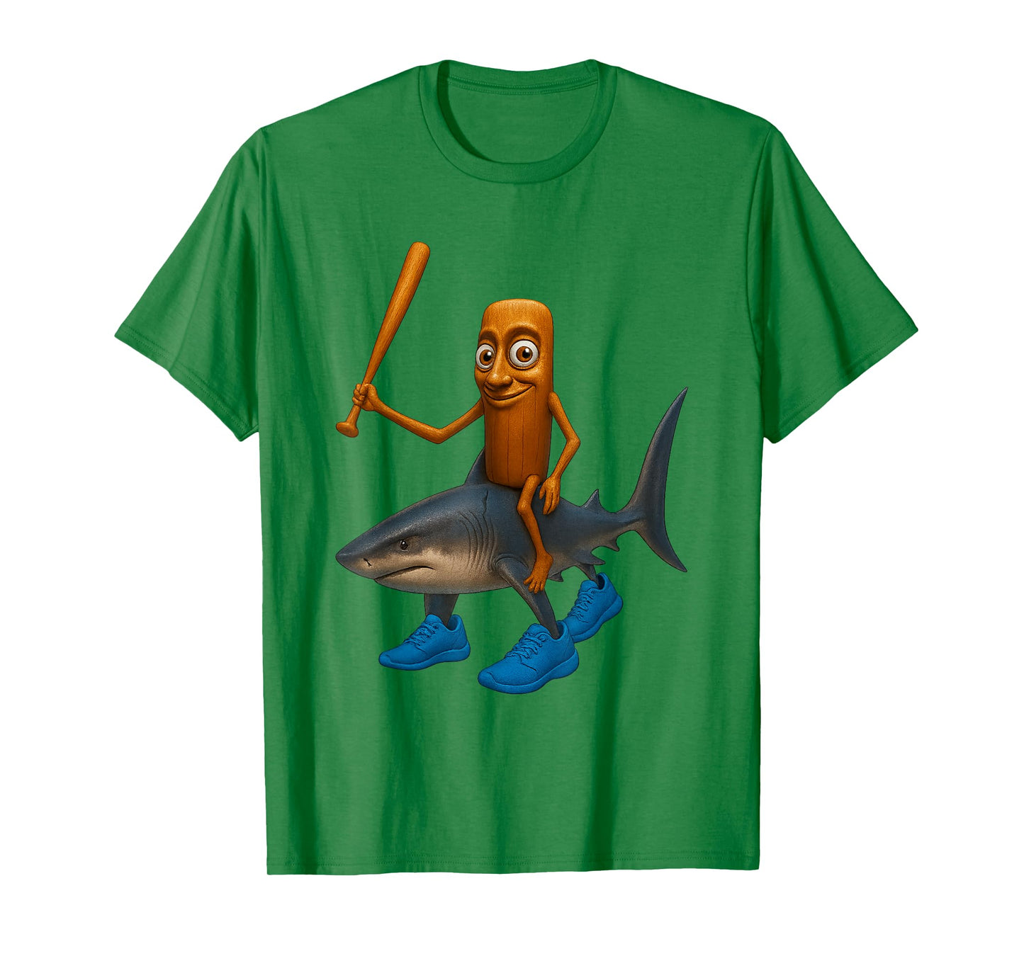Italian Brainrot Meme Tung Tung Tung Sahur T-Shirt