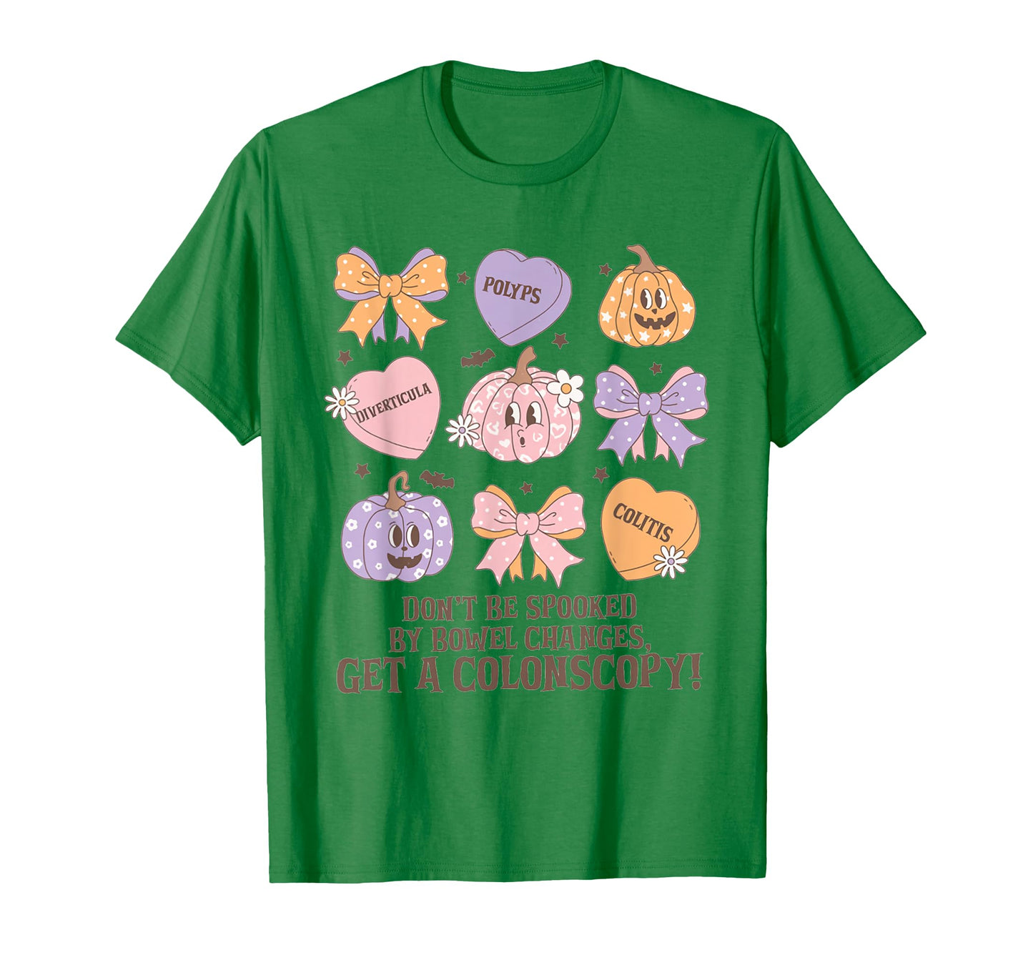 GI Nurse Halloween Get A Colonscopy Gastroenterology Pumpkin T-Shirt