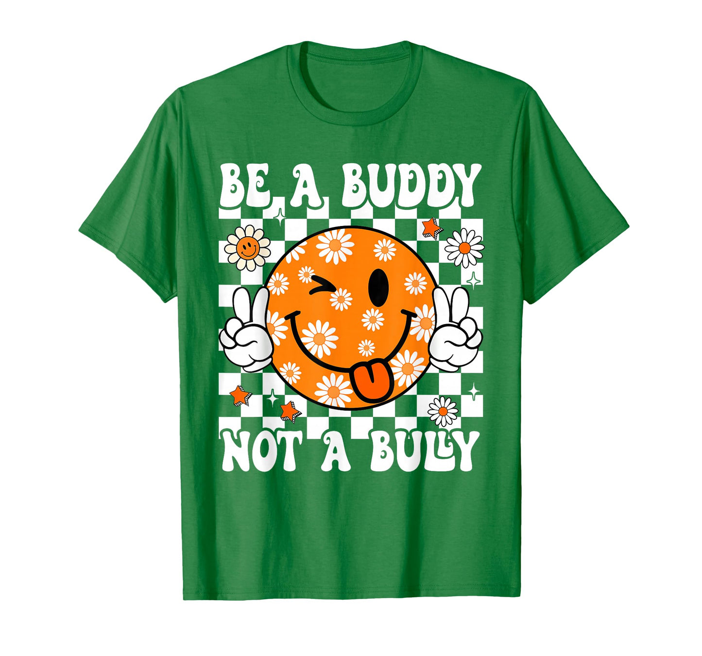 Anti Bullying Be A Buddy Unity Day Funny Orange Boys Girls T-Shirt