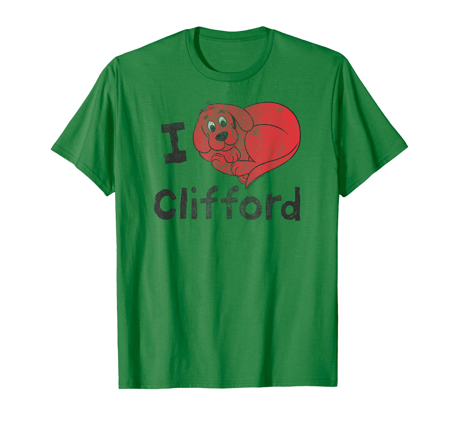 Clifford The Big Red Dog I Heart Clifford Childrens Books T-Shirt