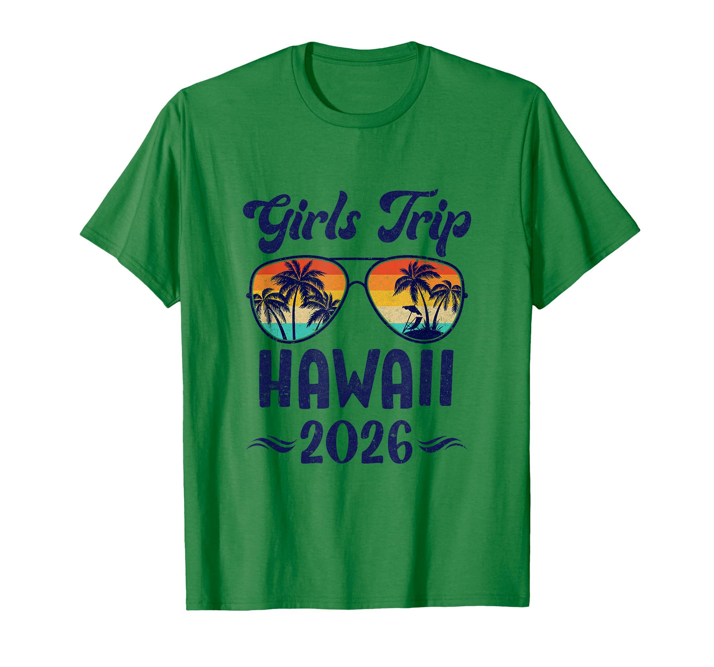 Hawaii Girls Trip Beach Vacation 2026 Matching Group T-Shirt