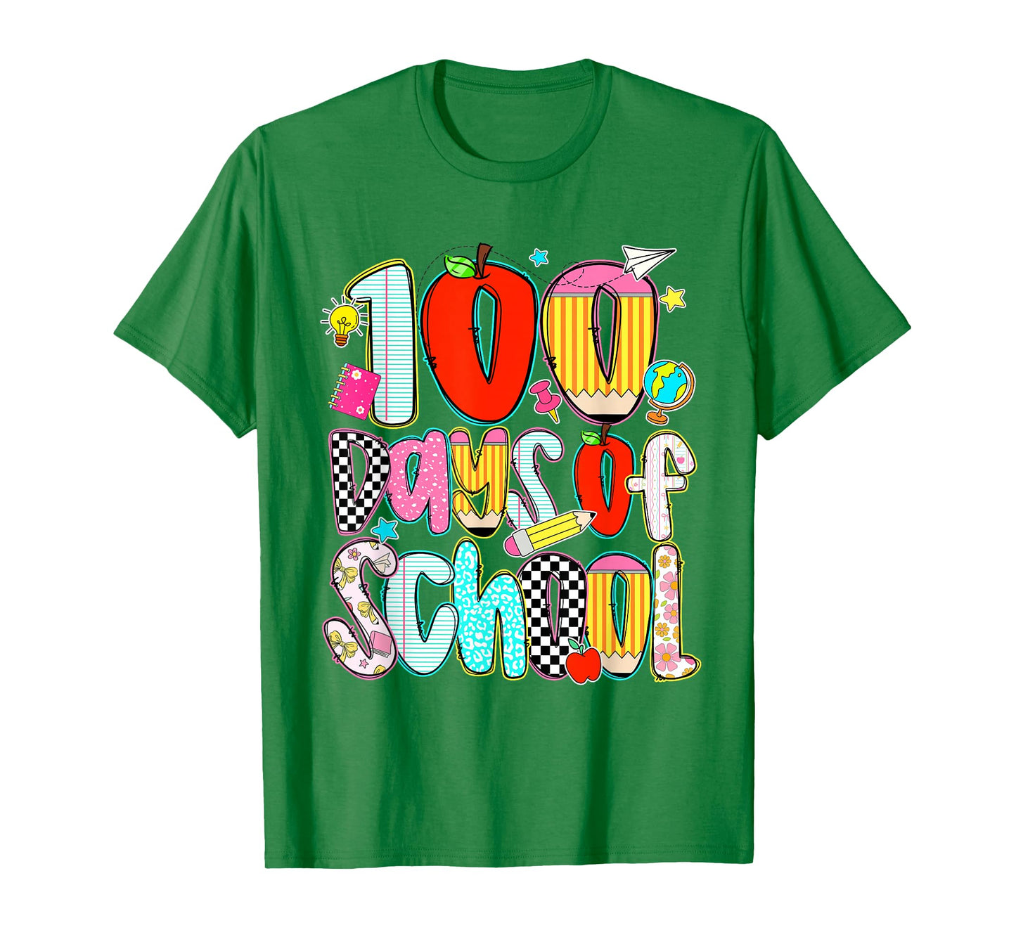 Happy 100th Day of School Teacher Kids 100 Days of School T-Shirt
