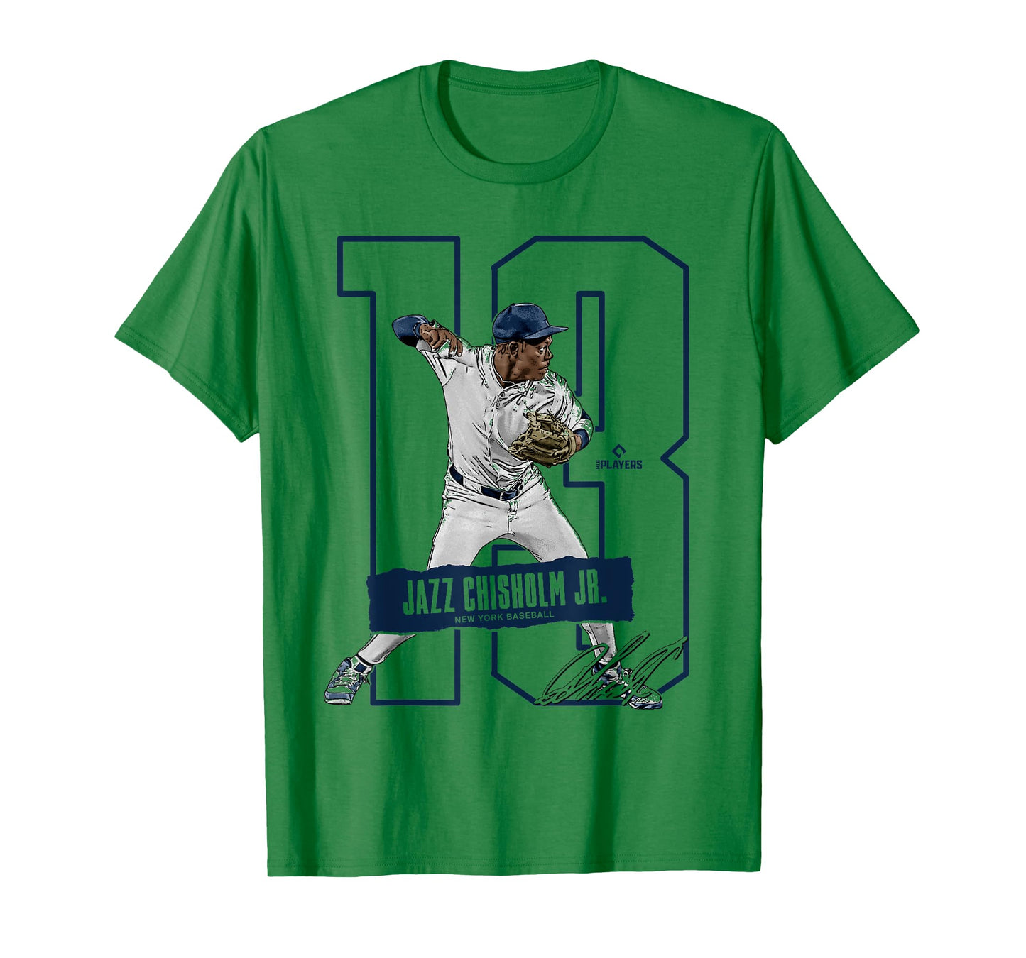 Jazz Chisholm | New York Baseball Players | MLBJAZ302N T-Shirt