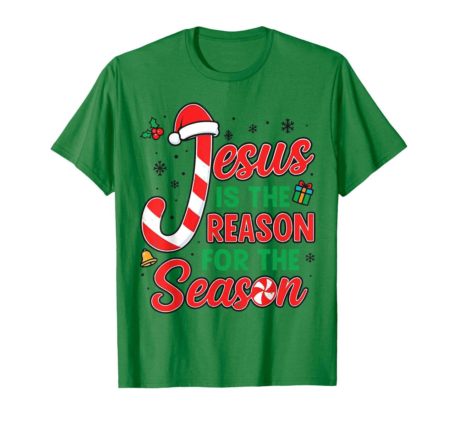 Jesus is Reason for Season Christian Christmas Pjs Toddler T-Shirt