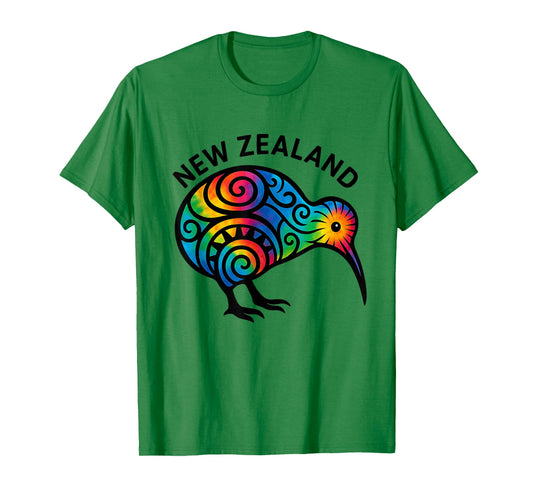 New Zealand Vacation, New Zealand Souvenirs, Kiwi Bird T-Shirt
