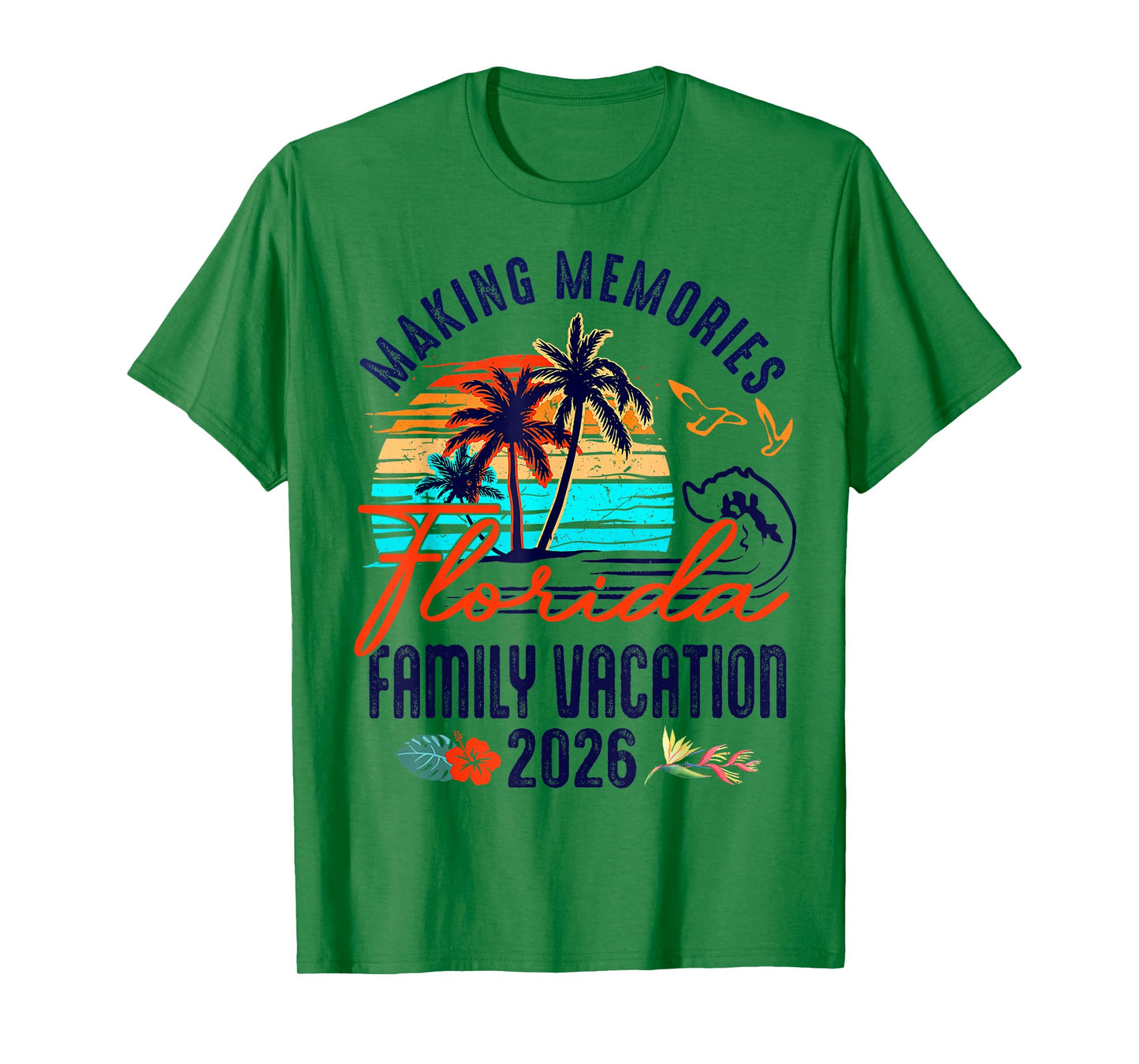 Family Florida Vacation 2026 Summer Vacation Matching Group T-Shirt