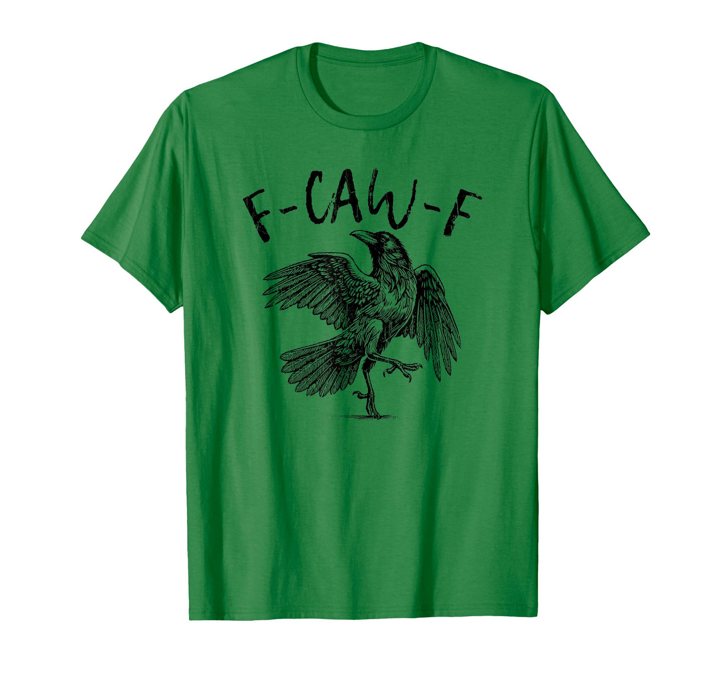 F-Caw-F Crow, Funny Crow, Black Crow, Funny Halloween T-Shirt
