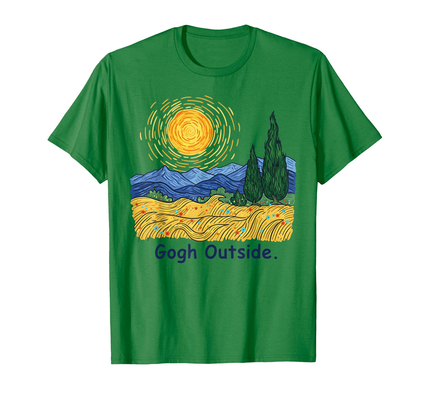 Starry Outside Night Nature Inspirational Men Women Teens T-Shirt