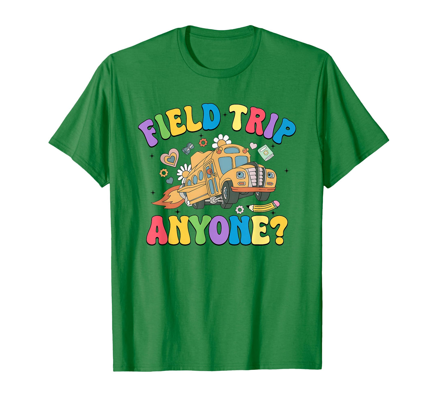 Field Trip Anyone? Let The Games Begin School Bus T-Shirt