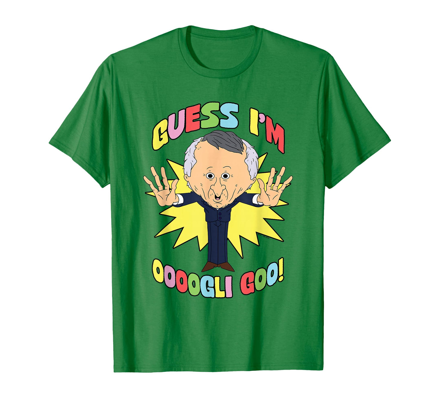 Smiling Friends Mr. Boss Guess I'm Ooogli Goo Funny Cartoon T-Shirt