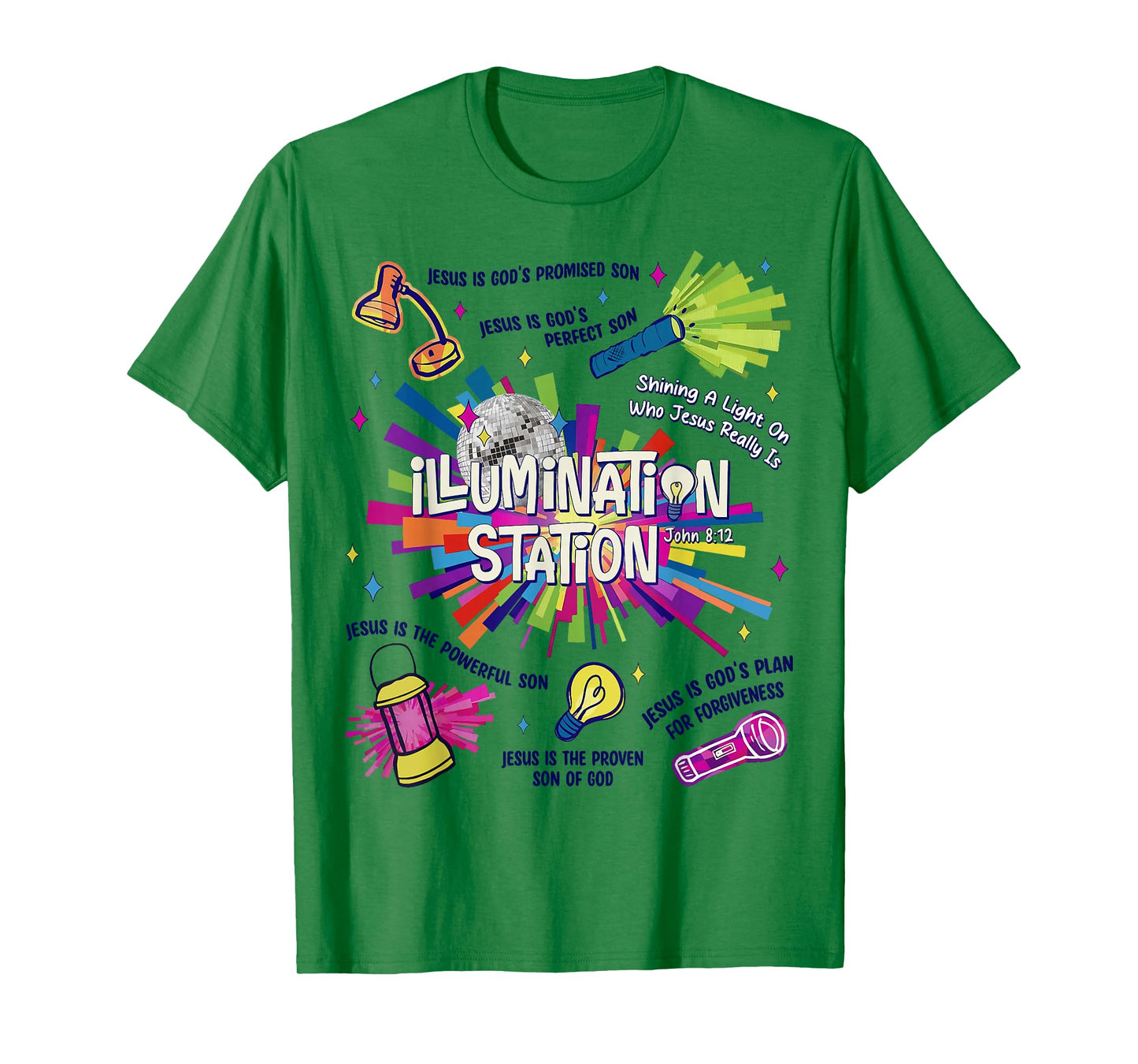 Illumination Station VBS 2026 Bible School Christian Lights T-Shirt