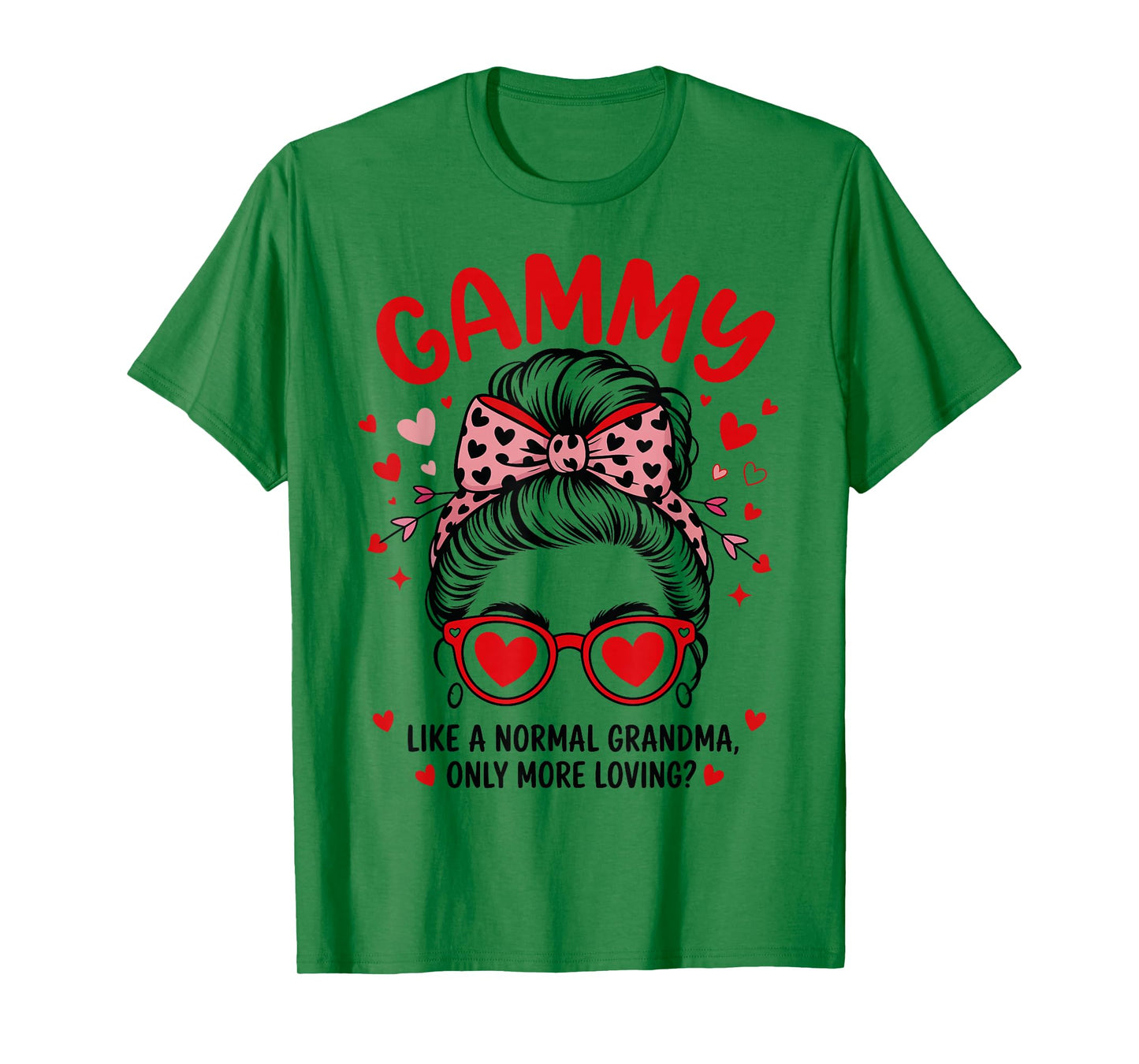 Gammy Valentine Quote for Loving Grandma with Cute Bow T-Shirt