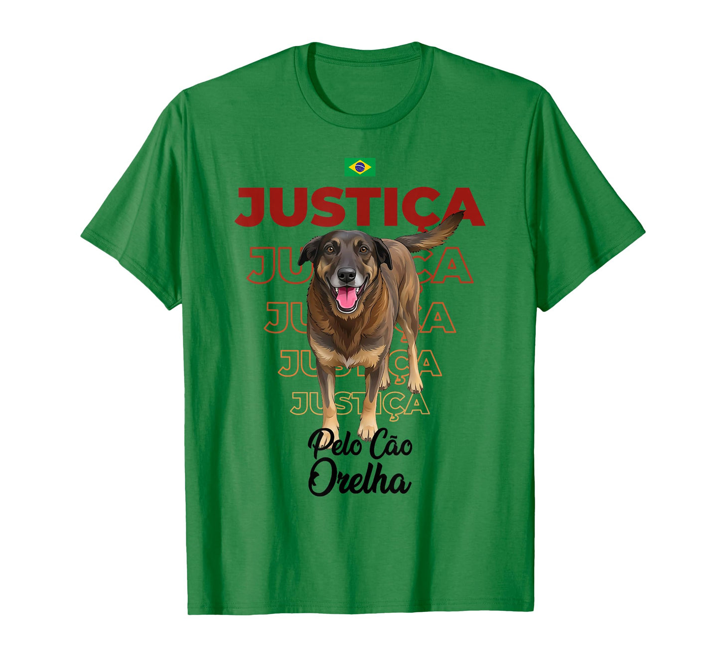 Cao orelha cachorro Brazil T-Shirt