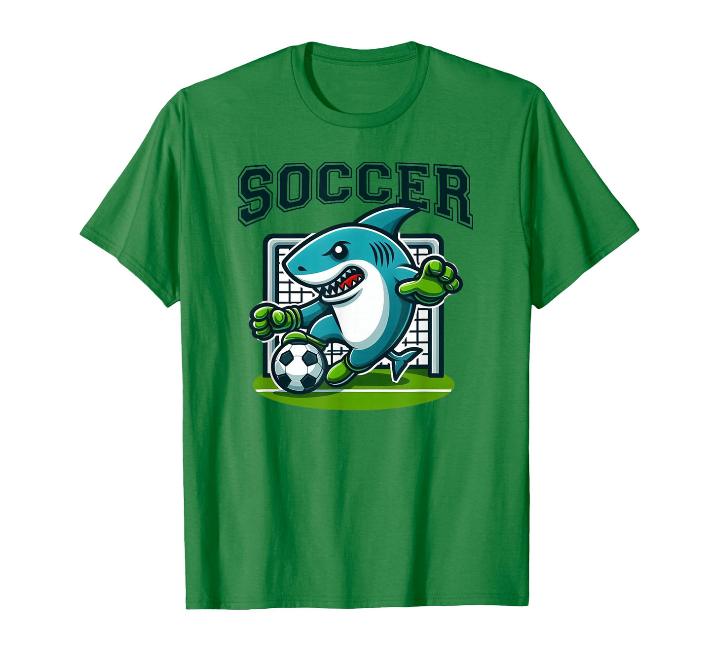 Soccer Shark Playing Soccer T-Shirt