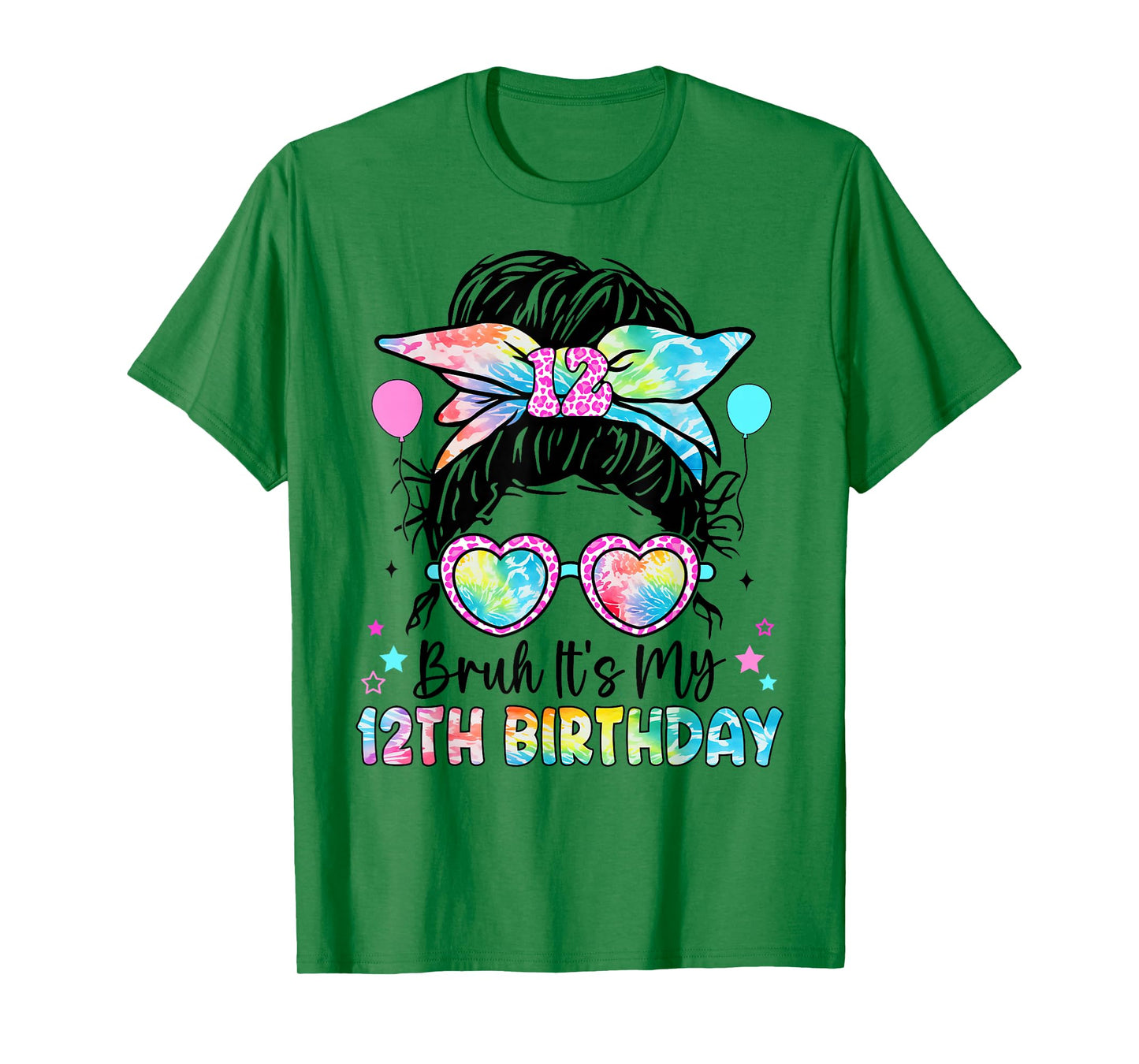 Bruh It's My 12th Birthday 12 Year Old Birthday For Girl T-Shirt