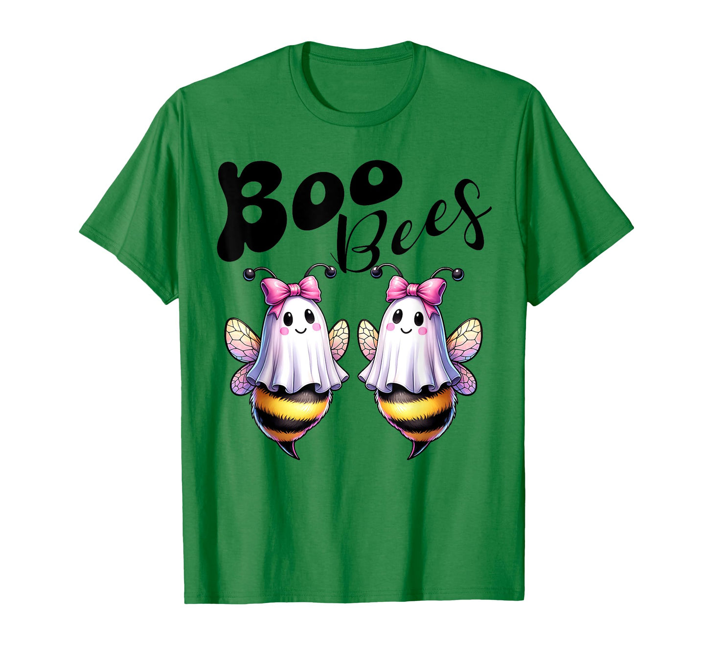 Boo Bees Ghost Bee Halloween Costume Women Funny T-Shirt