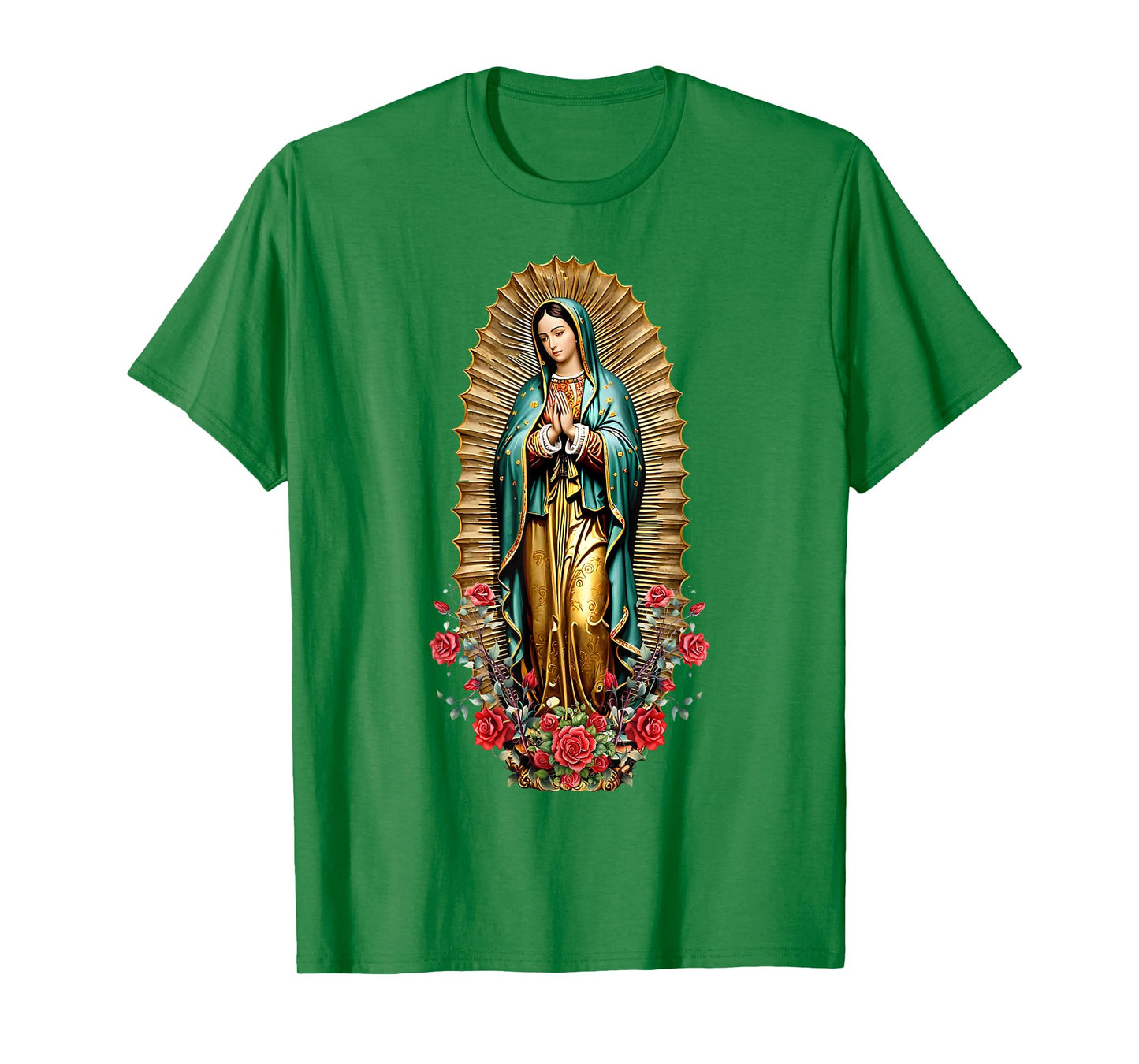 Catholic Our Lady of Guadalupe Mexican Saint Virgin Mary T-Shirt