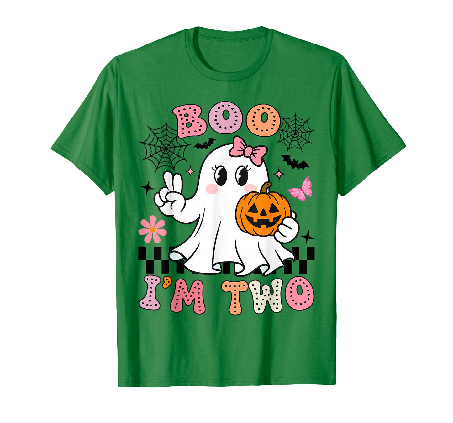 Halloween Birthday Boo im Two Groovy Birthday Outfit T-Shirt