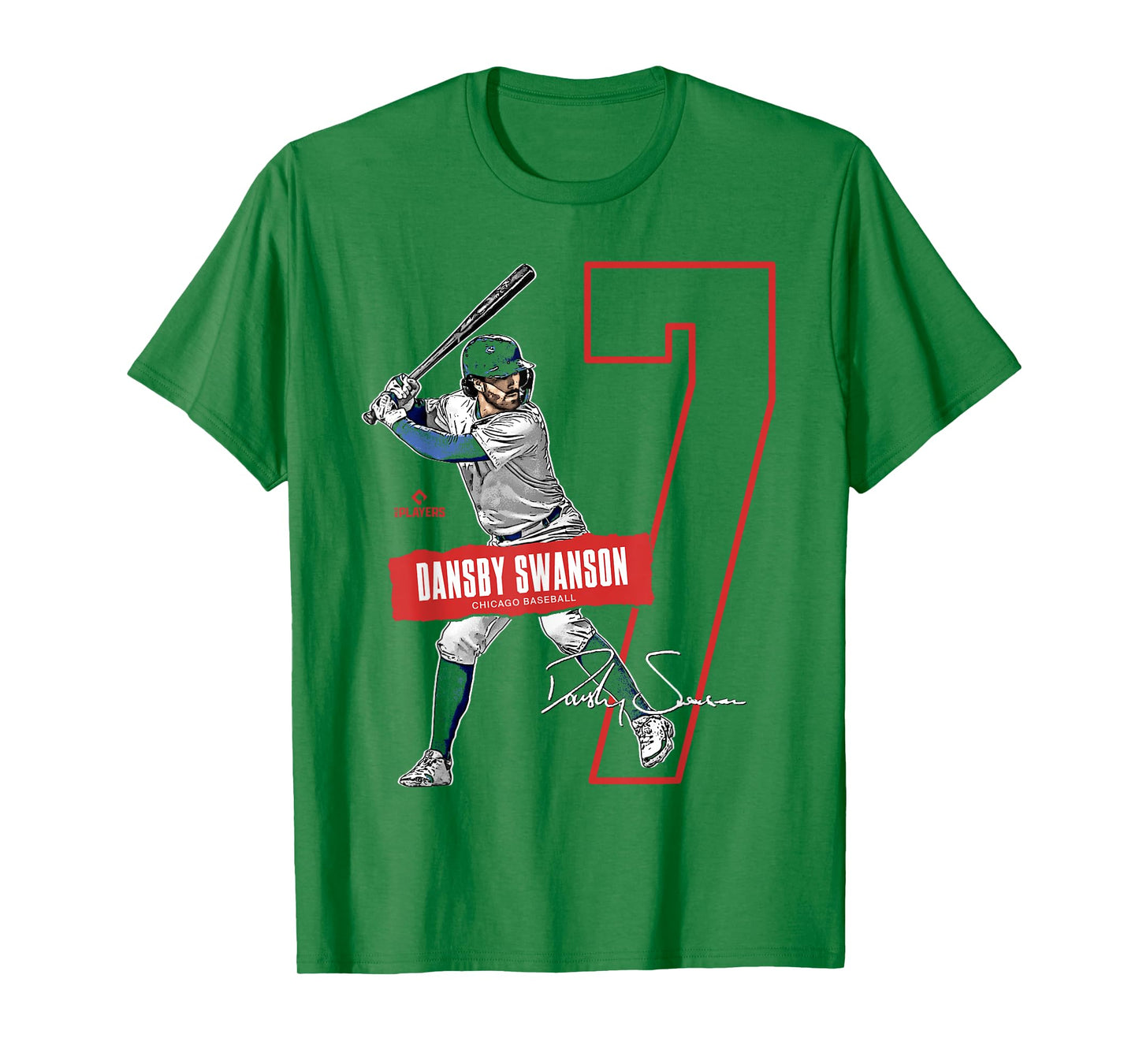 Dansby Swanson | Chicago Baseball Players | MLBDAN301N T-Shirt