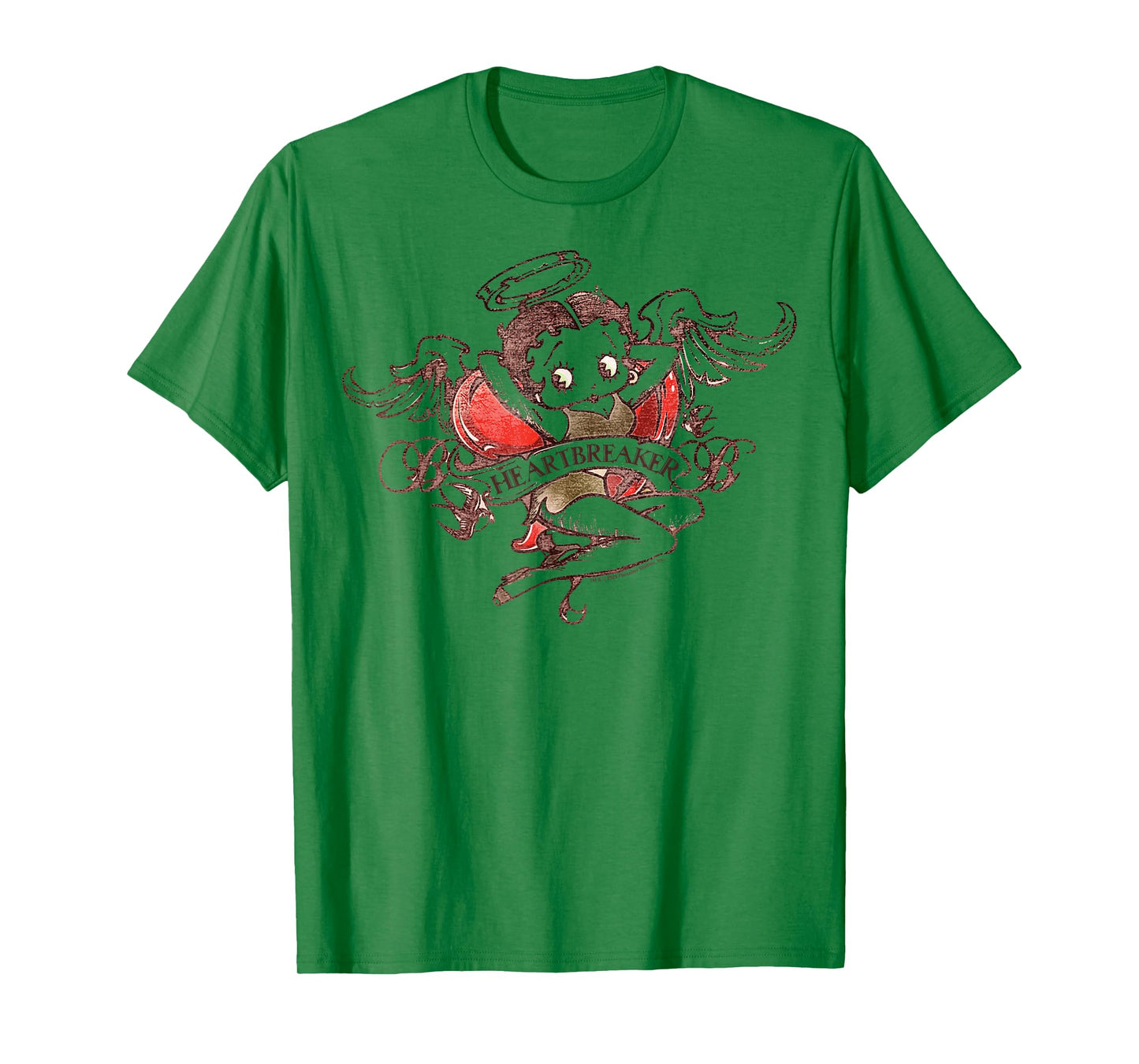 Betty Boop Betty Heartbreaker Angel T-Shirt