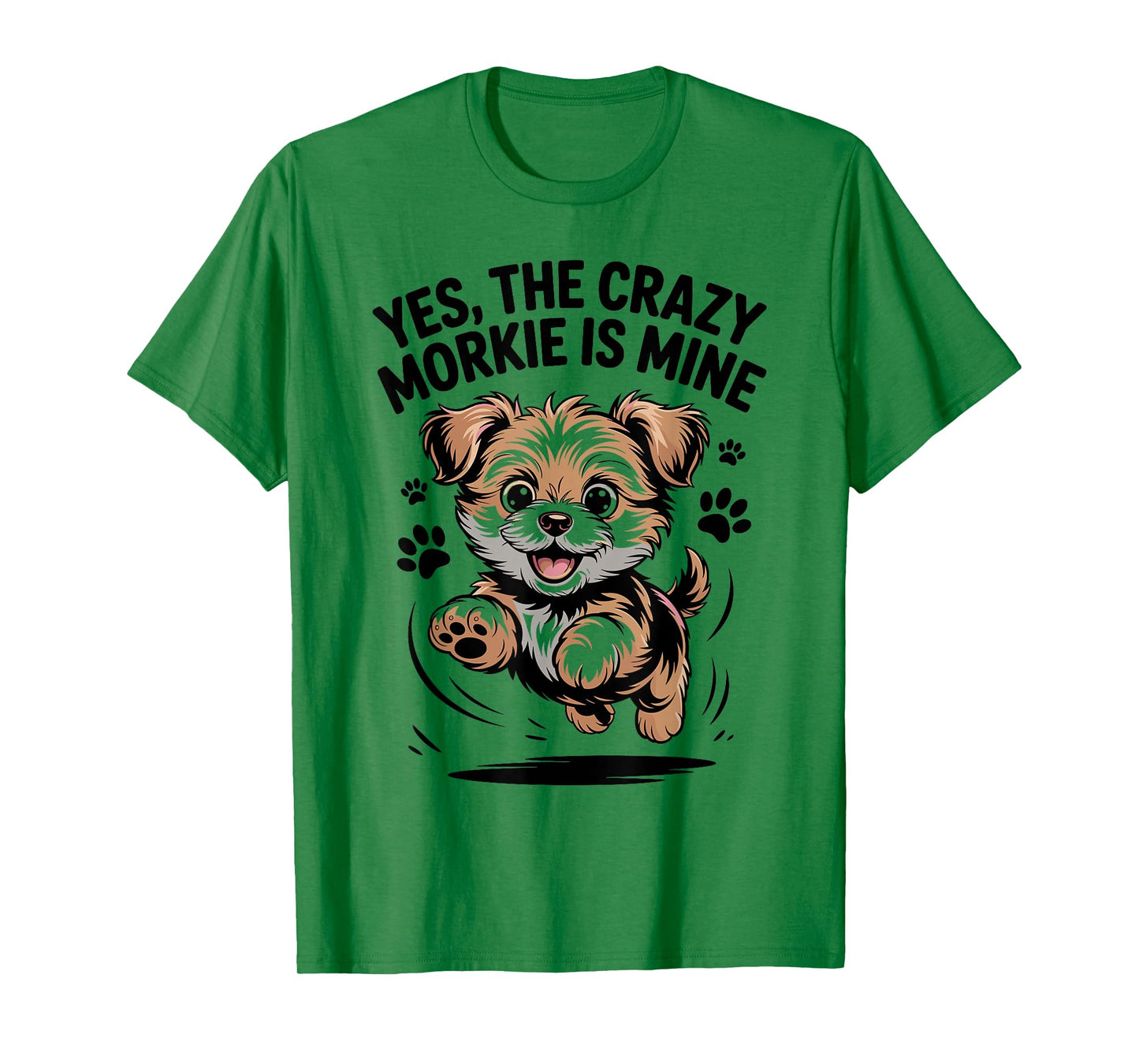Fun Small Toy Dog Breed Pet Maltese Owner Funny Cute Morkie T-Shirt
