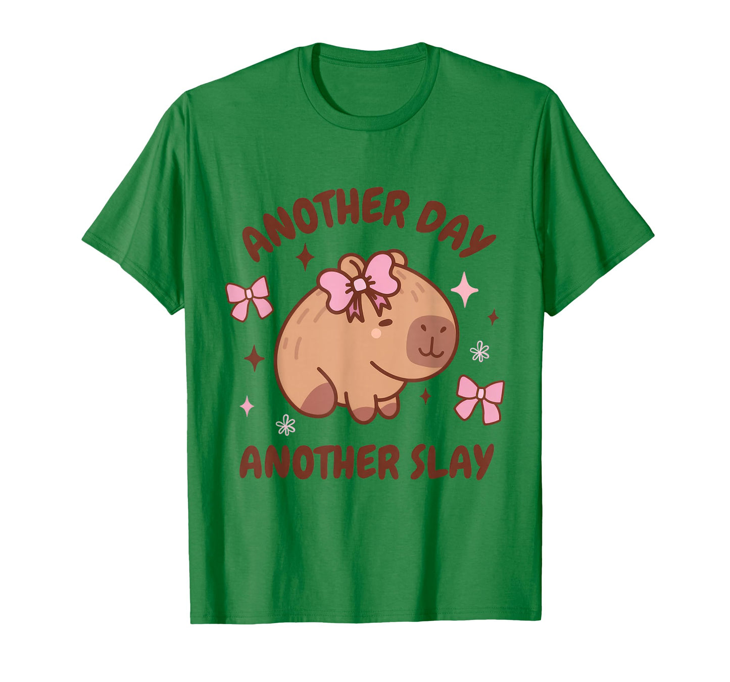 Another Day Another Slay Cute Capybara Lover Kawaii Amine T-Shirt
