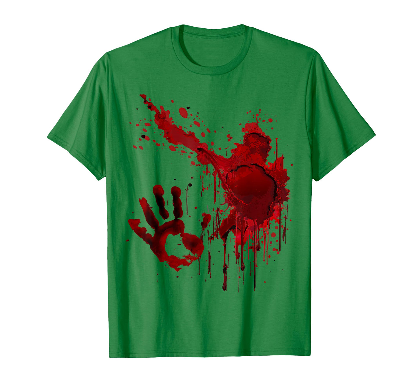 Bloody Shirt Blood Splatter Blood Stained Horror Zombie T-Shirt