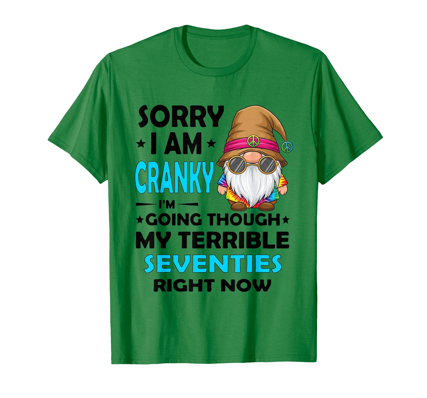 Sorry I Am Cranky I'm Going Through My Terrible Seventies T-Shirt