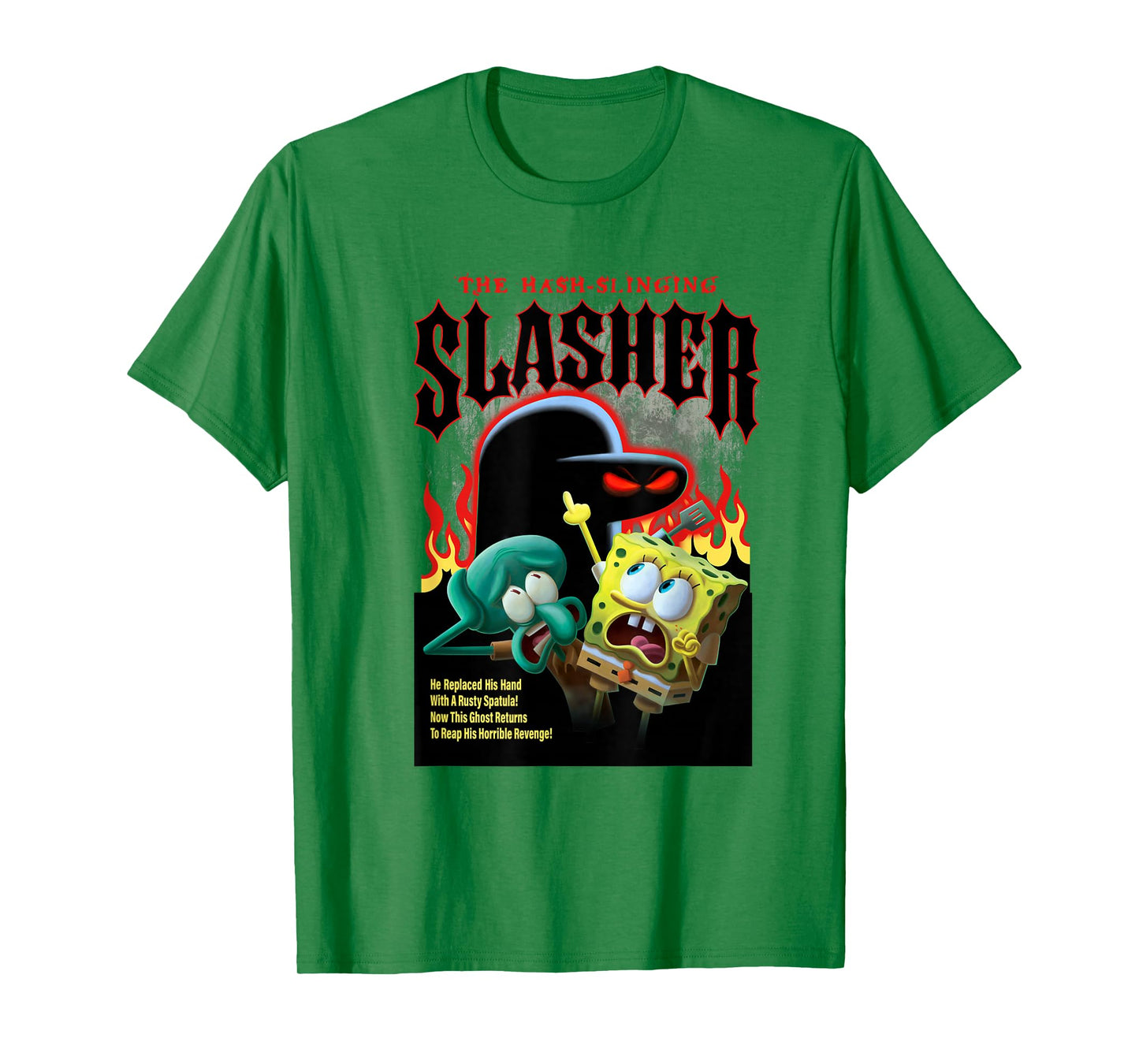 Spongebob Squarepants The Hash-Slinging Slasher T-Shirt