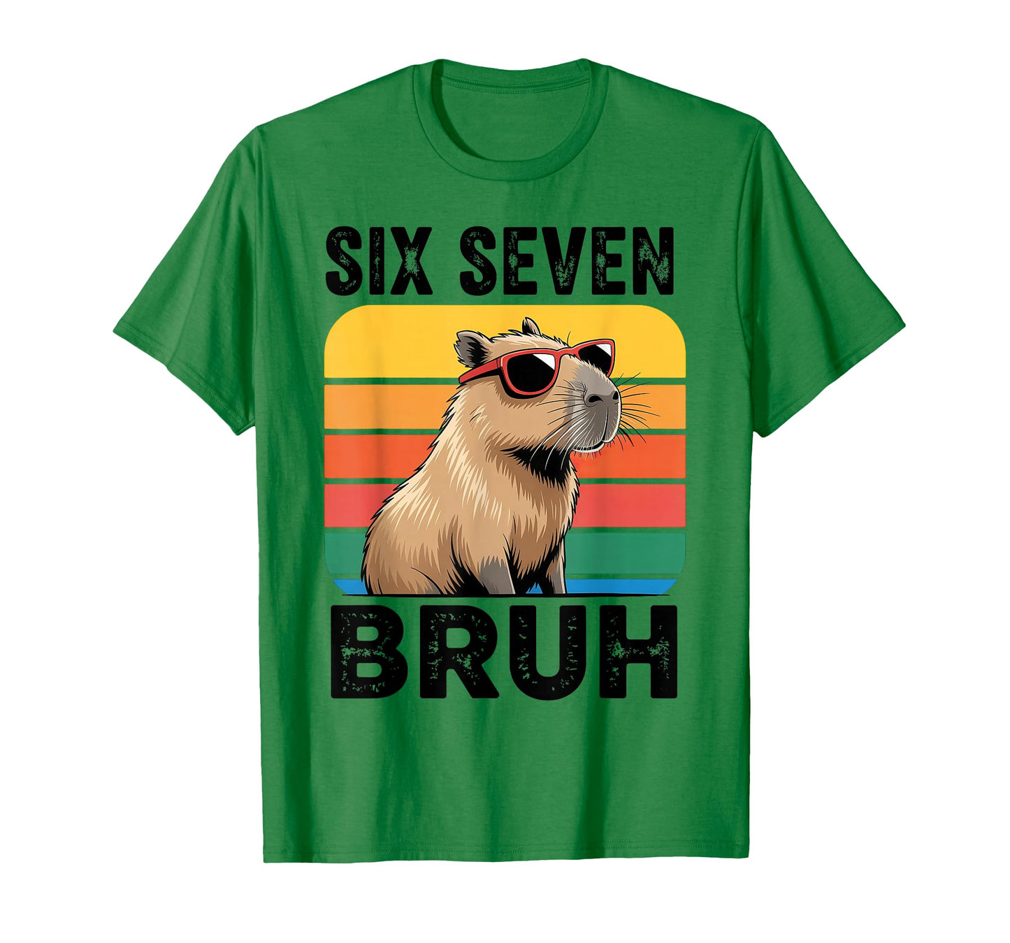 Six Seven Bruh 67 Capybara T-Shirt