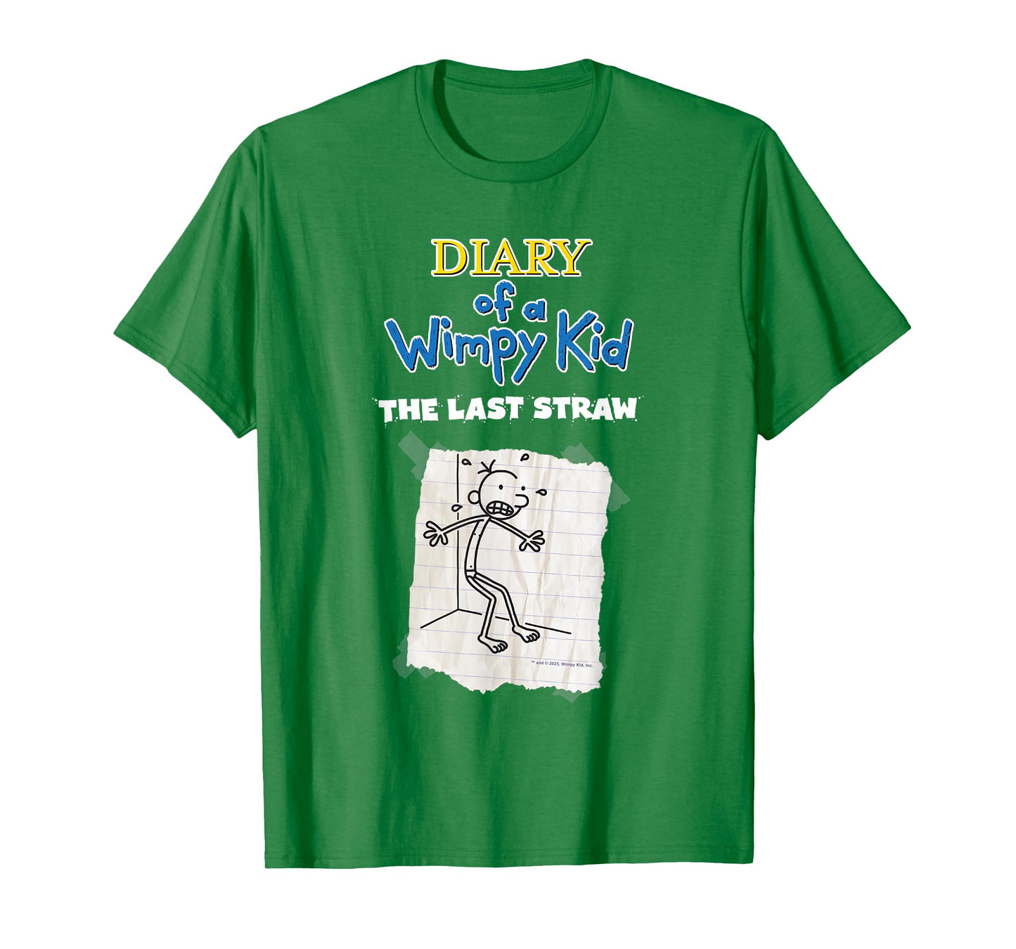 Diary of a Wimpy Kid The Last Straw Cover T-Shirt