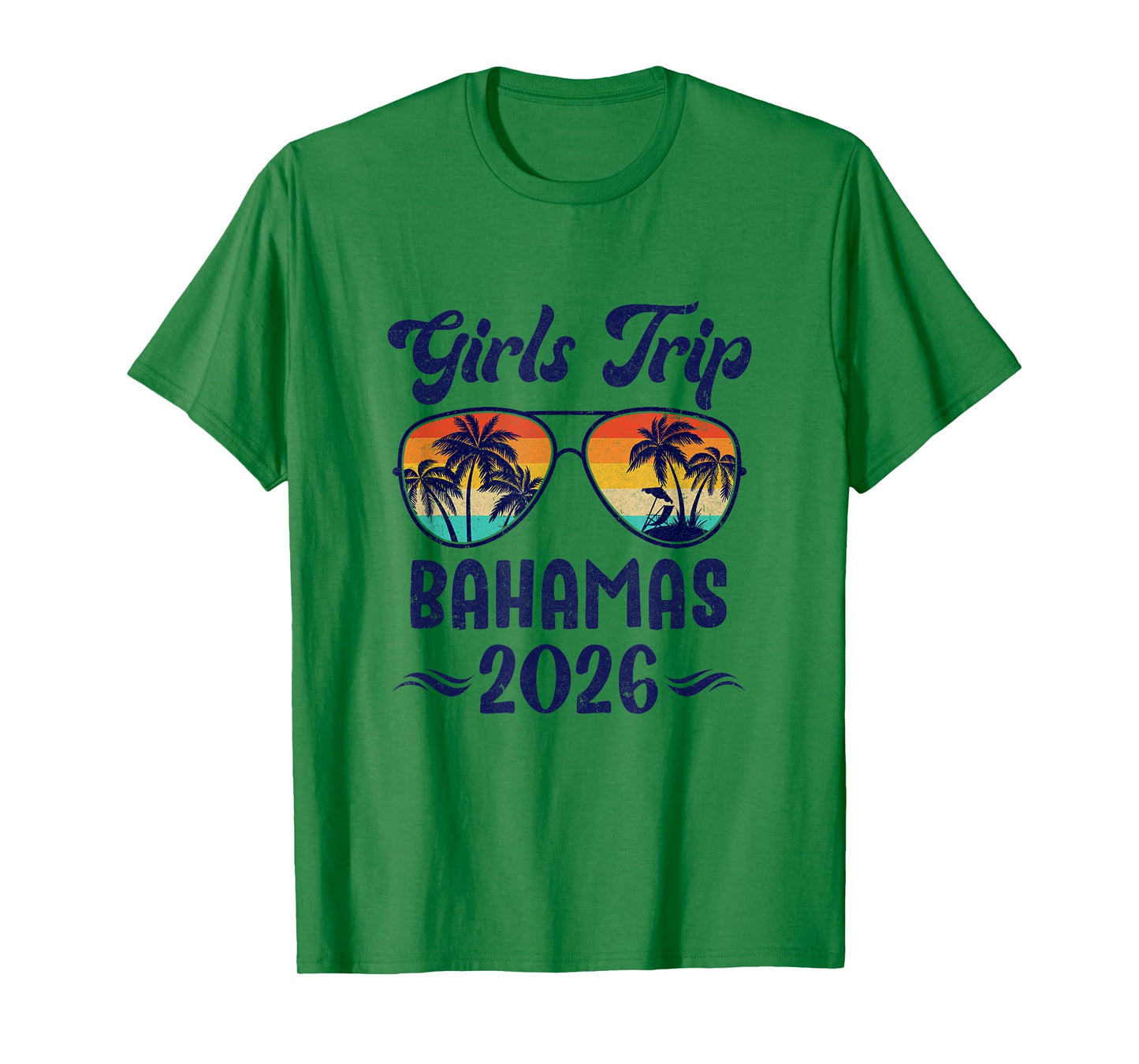 Bahamas Girls Trip Beach Vacation 2026 Matching Group T-Shirt