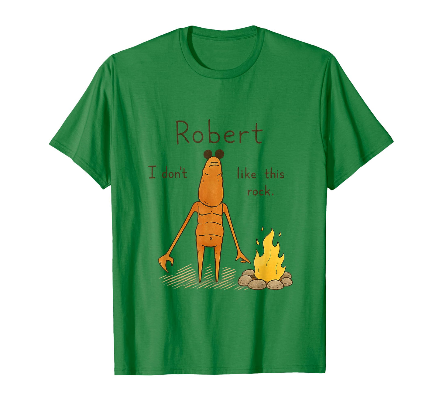 Robert I Don’t Like This Rock Marcus The Worm Meme T-Shirt