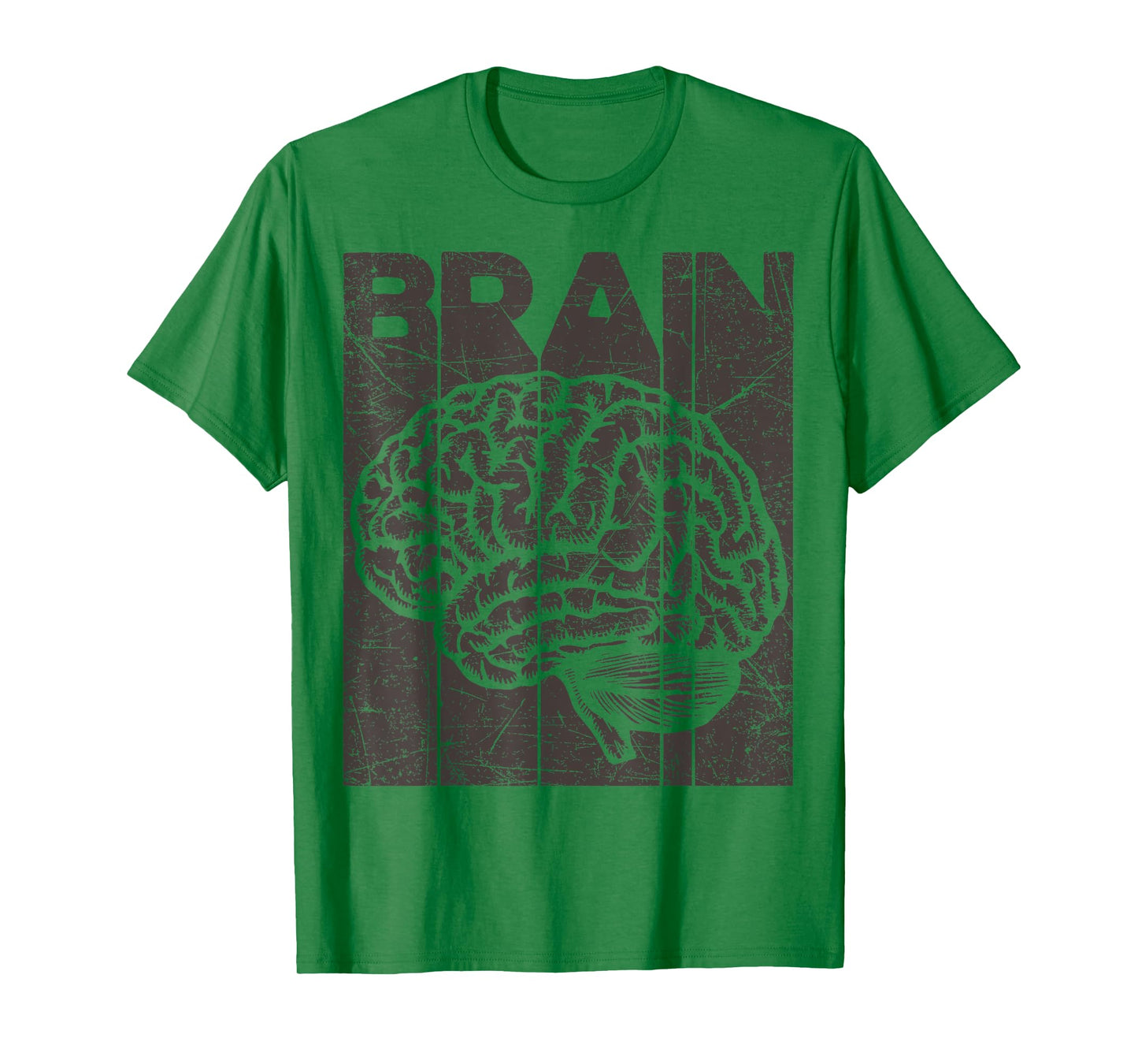 Brain Vintage Neurologist Retro Brain Section Neurology T-Shirt
