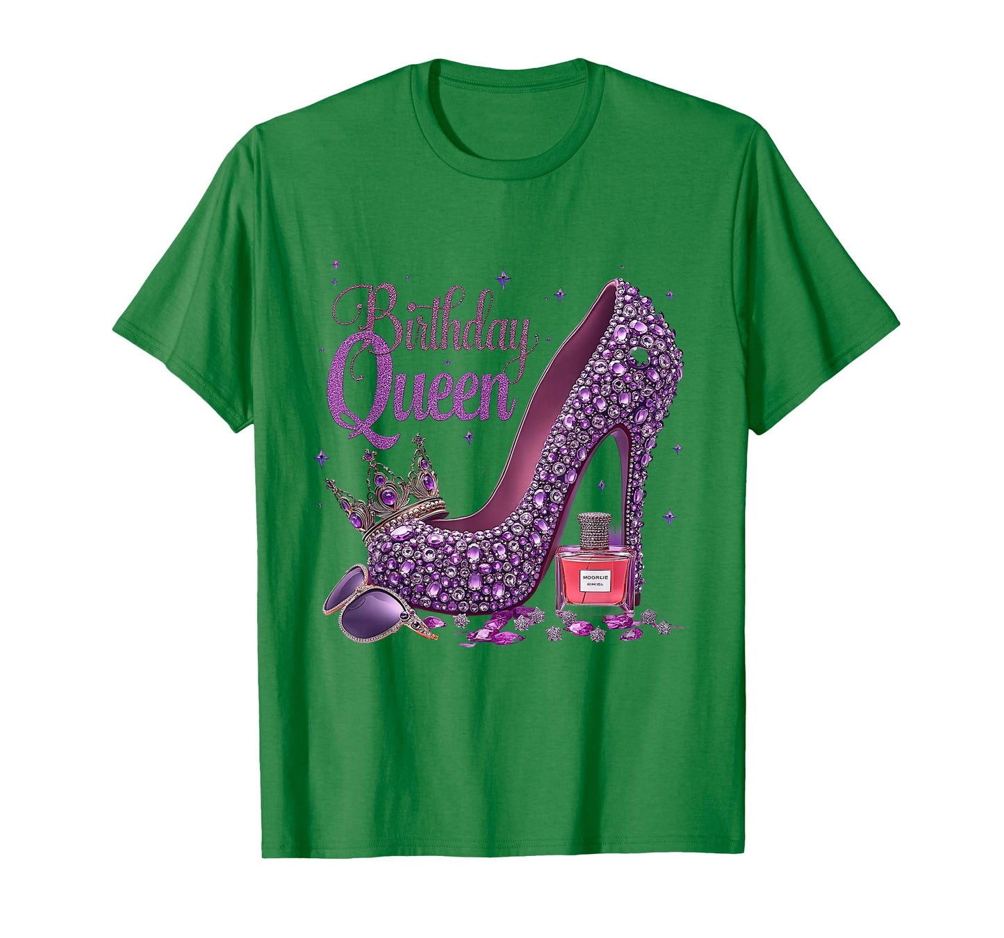 Birthday Queen Happy Birthday Party Girls Women T-Shirt