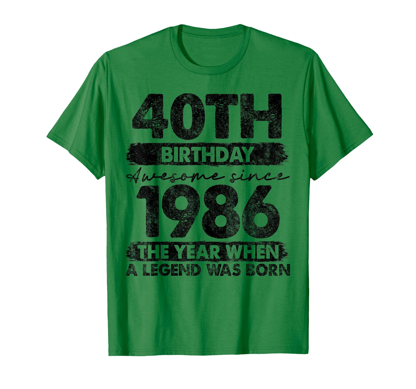 40 Year Old Gifts Vintage 1986 Limited Edition 40th Birthday T-Shirt