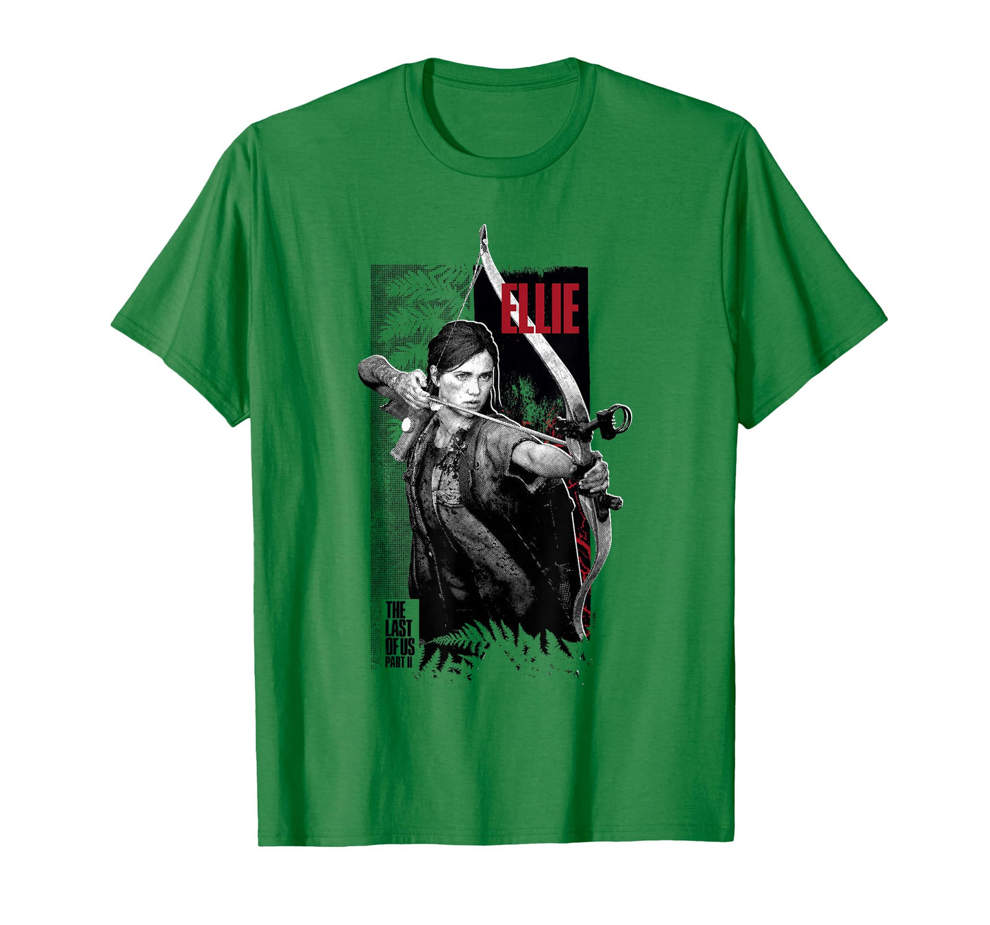 The Last of Us Part II Ellie Ready For Fight Chest Poster T-Shirt