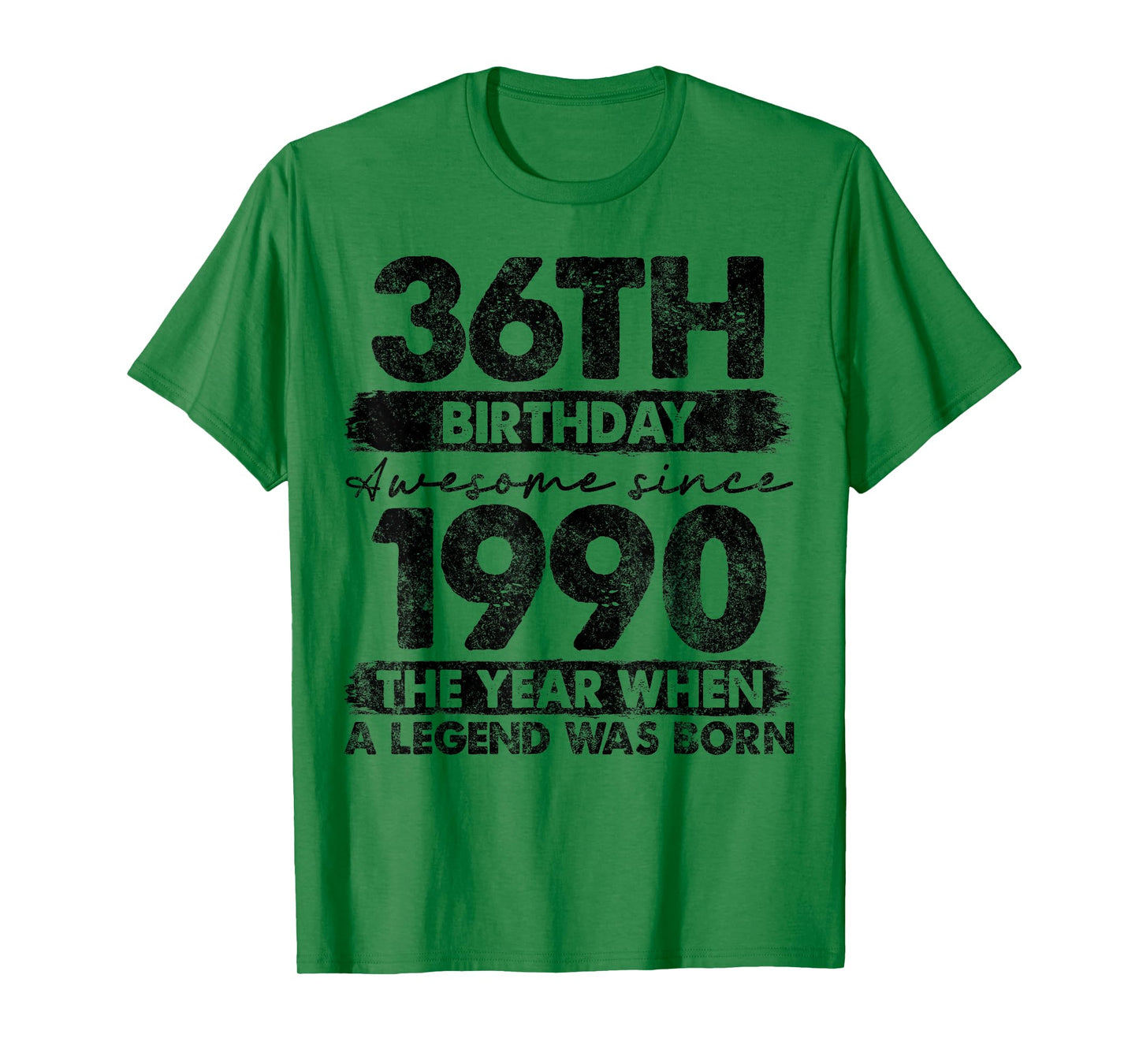 36 Year Old Gifts Vintage 1990 Limited Edition 36th Birthday T-Shirt