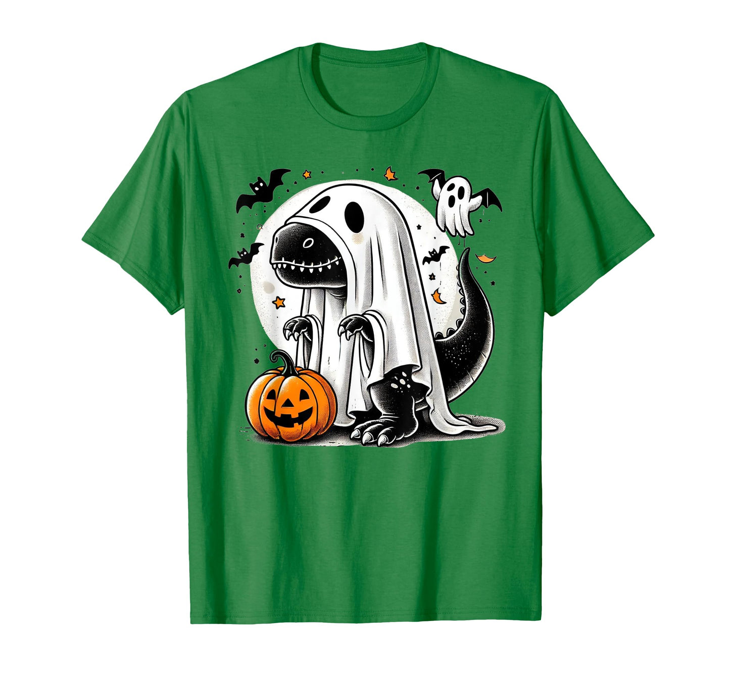 Funny T-Rex Ghost Dinosaur Halloween Costume Tyrannosaurus T-Shirt